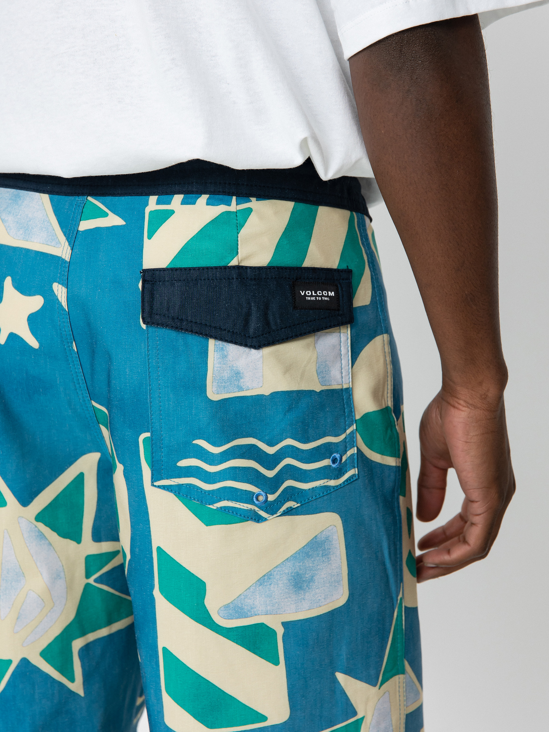 Volcom Geo Stoney 19 Boardshorts (aged indigo)