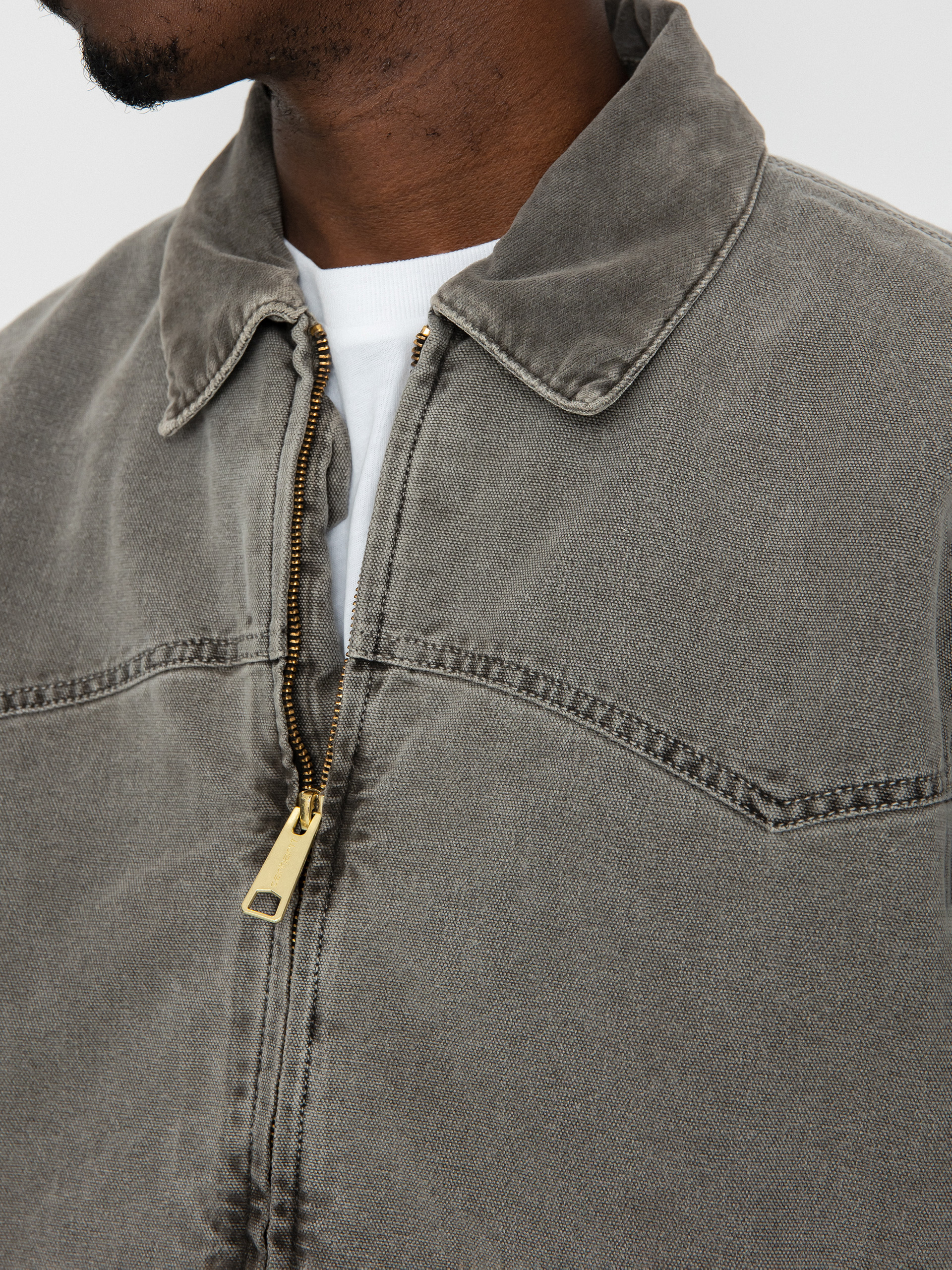 Carhartt WIP Santa Fe Jacket - grey (black/black)
