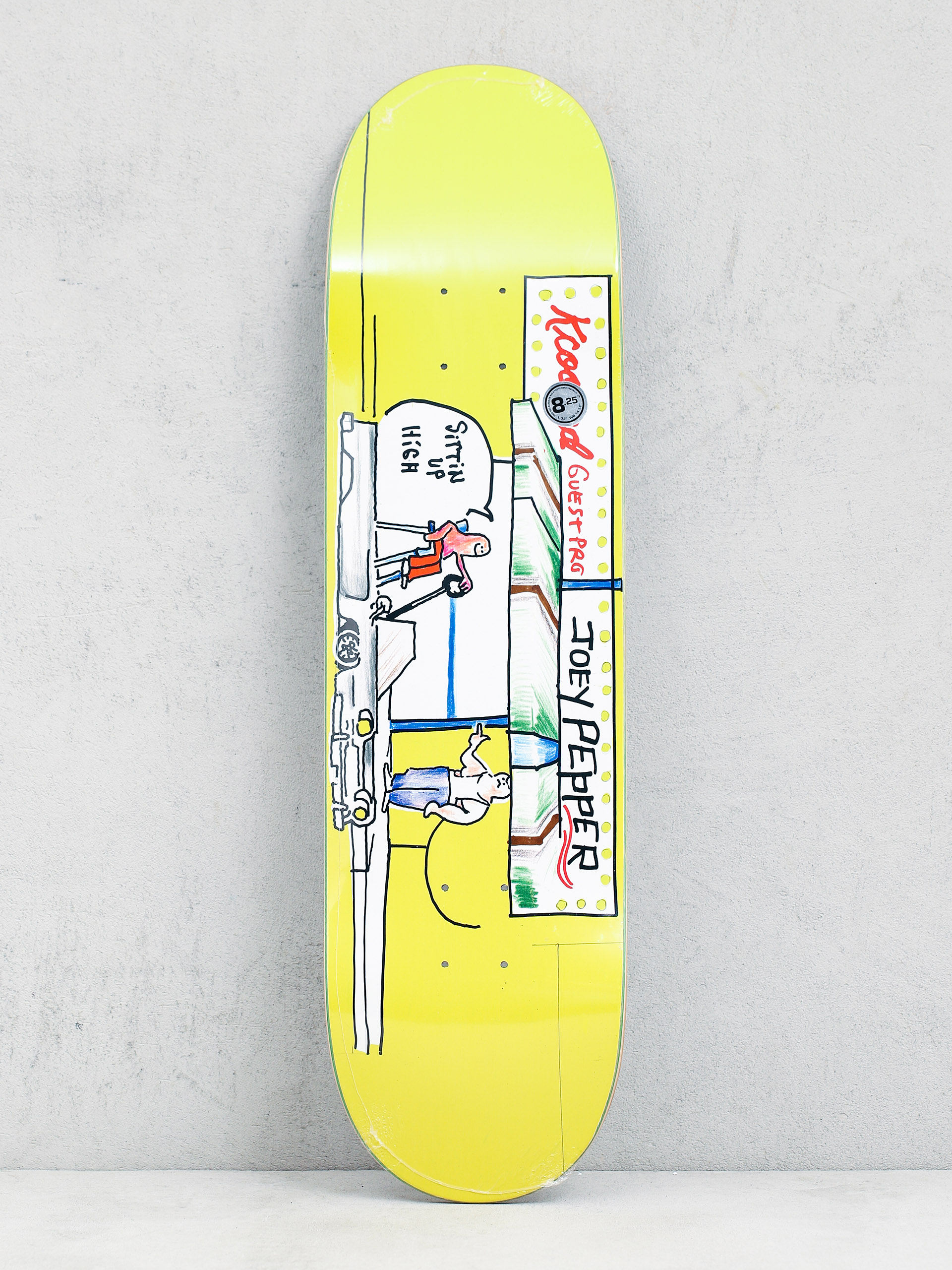 Krooked Pepper Guest Pro Deck (yellow)