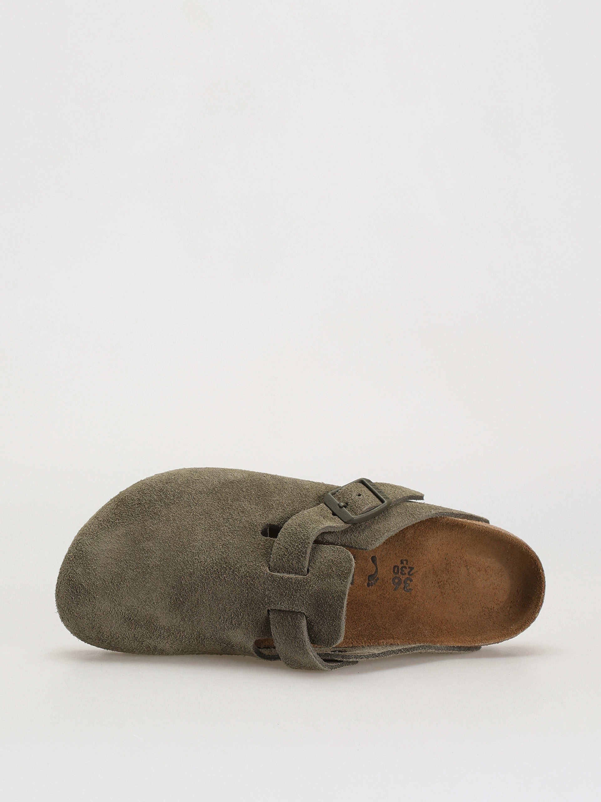 Birkenstock Boston SFB Suede Narrow Flip-flops Wmn (modern suede thyme)