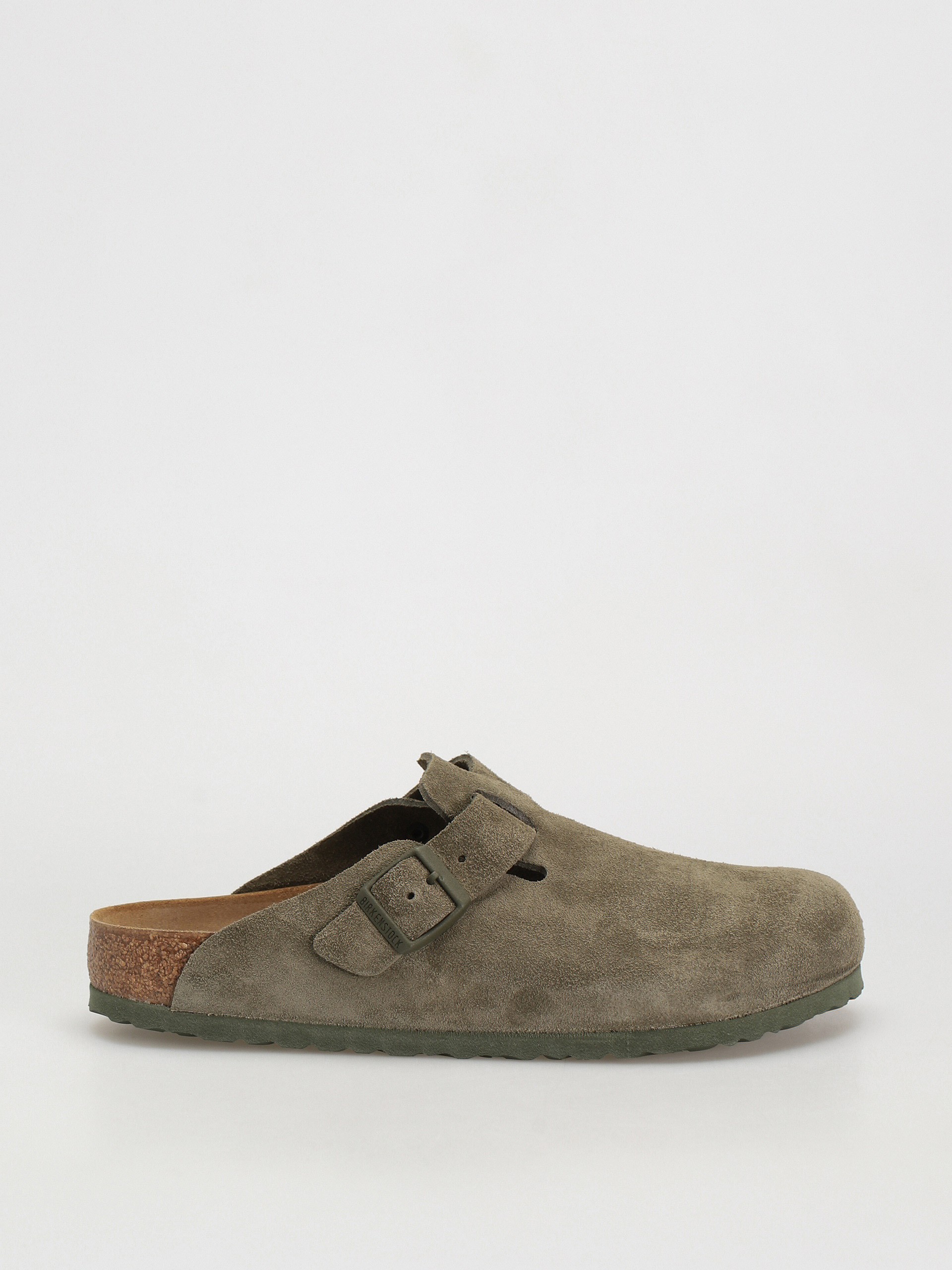 Birkenstock Boston Suede Regular Pantoletten