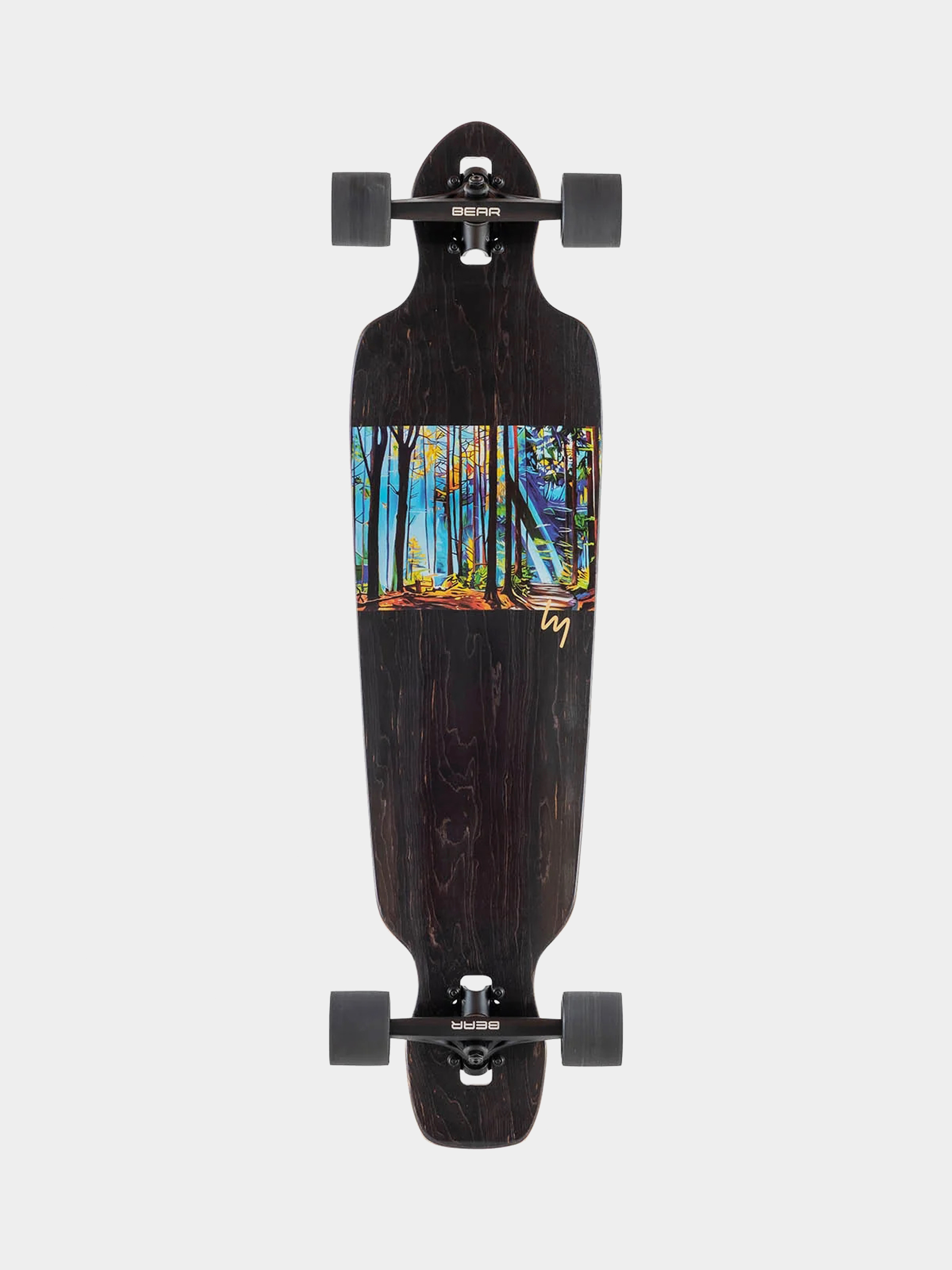 Landyachtz Battle Axe Longboard (forest)