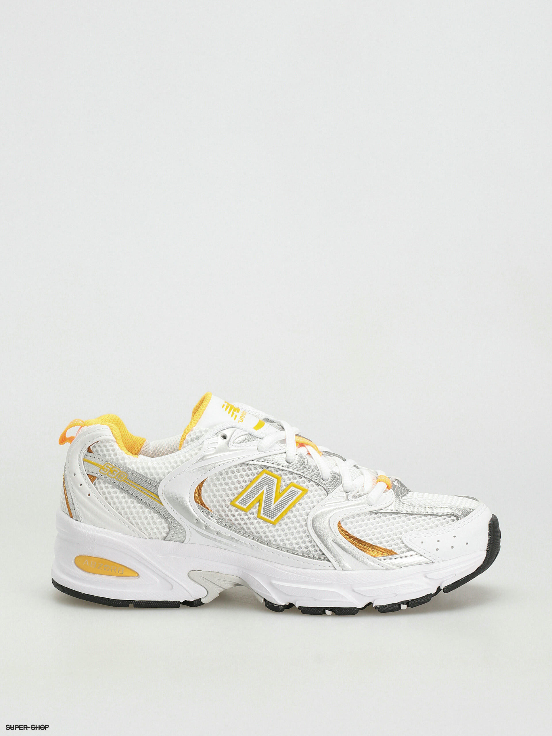 New Balance 530 Shoes white orange