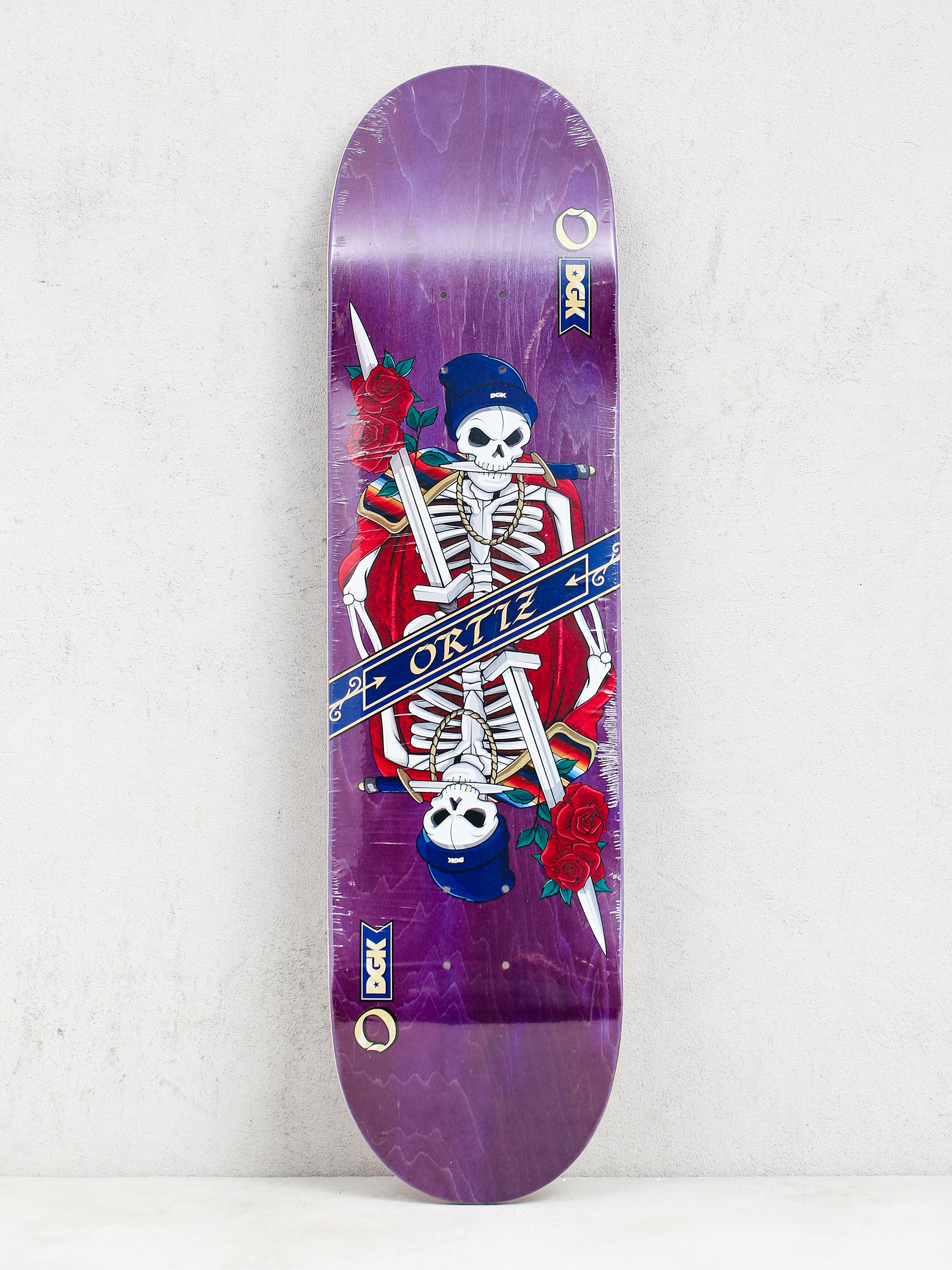 DGK Kingdom Ortiz Deck (purple)