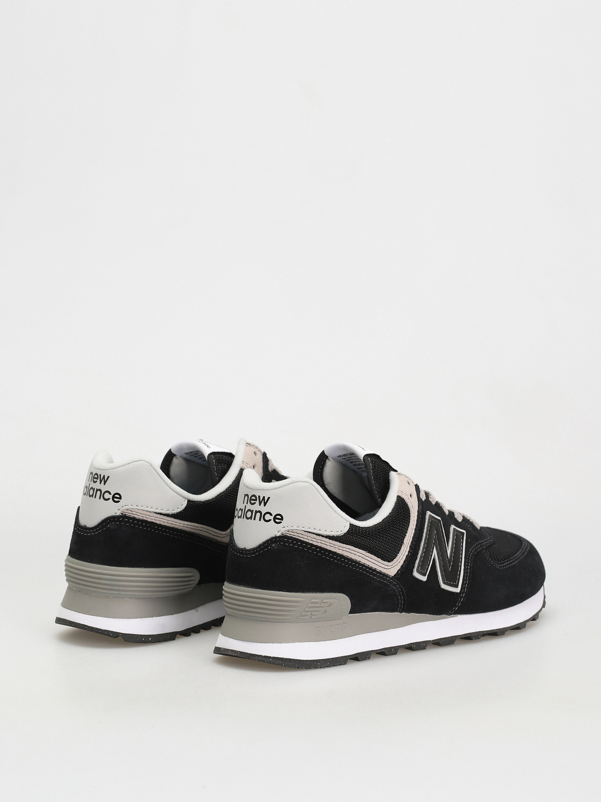 New Balance 574 Shoes (black/grey/white)