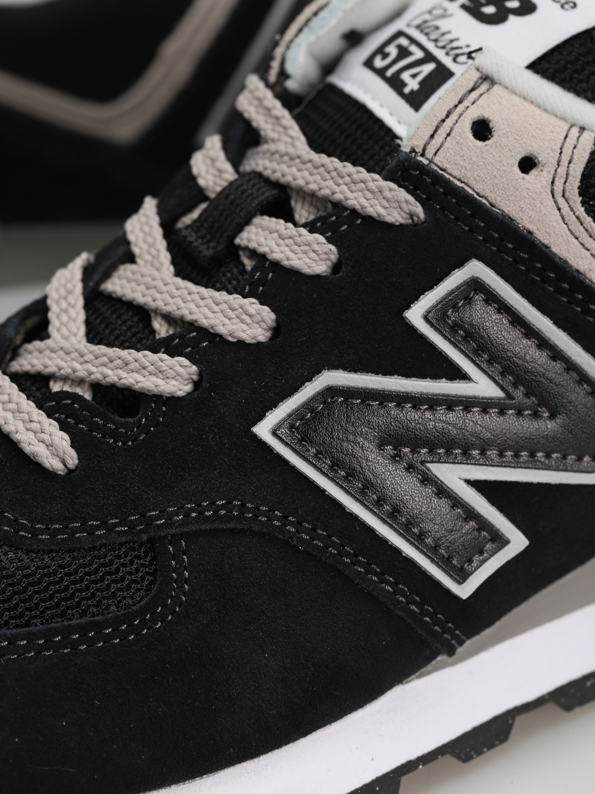 New Balance 574 Shoes (black/grey/white)