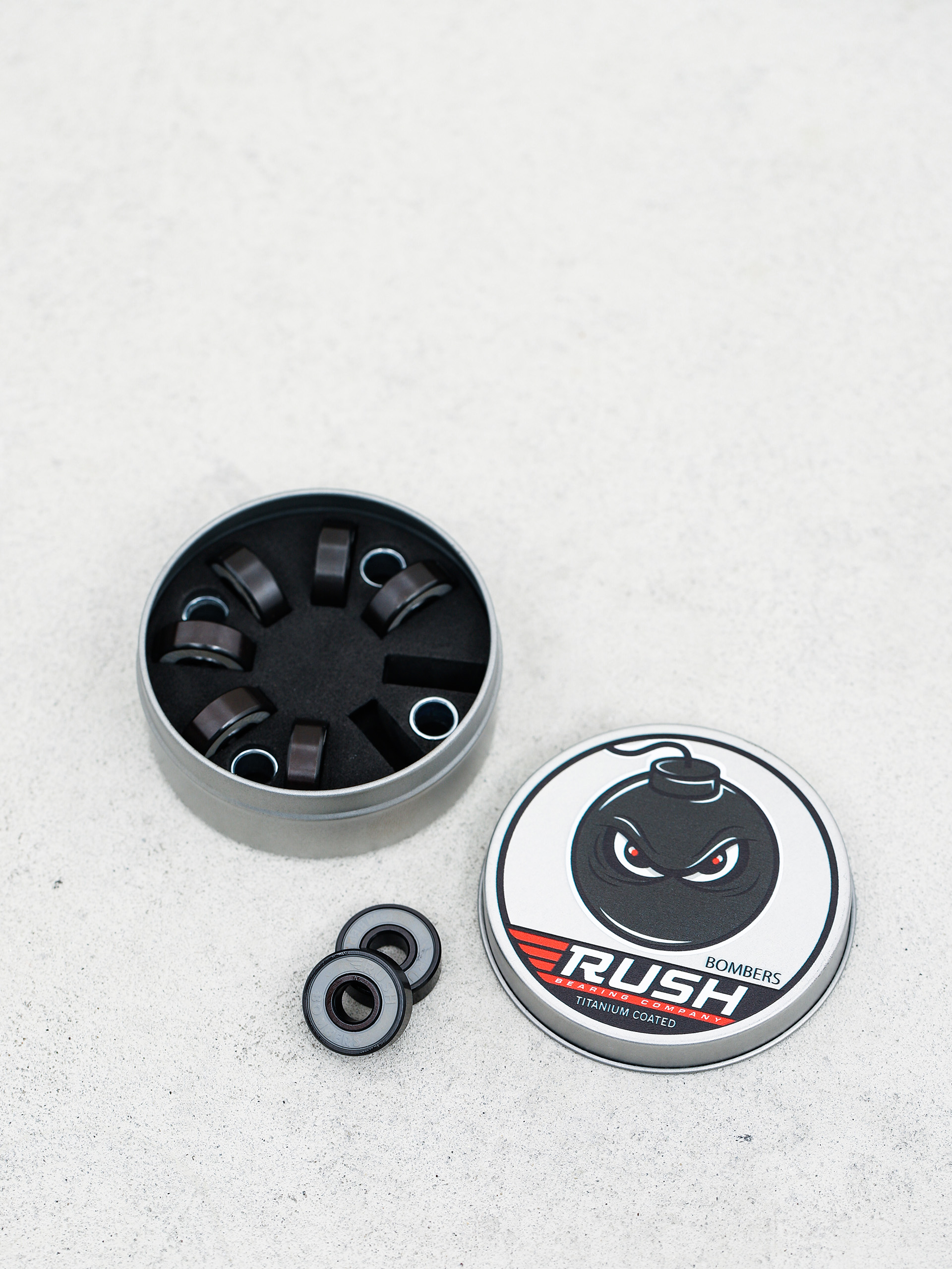 Rush Bearings Tins Bomber W Spacer Bearings 