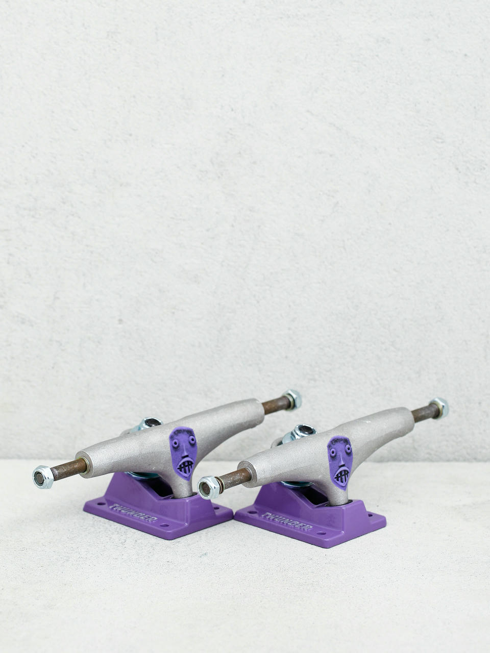 Thunder Akwasi Guest Pro Ed Trucks (silver/purple)