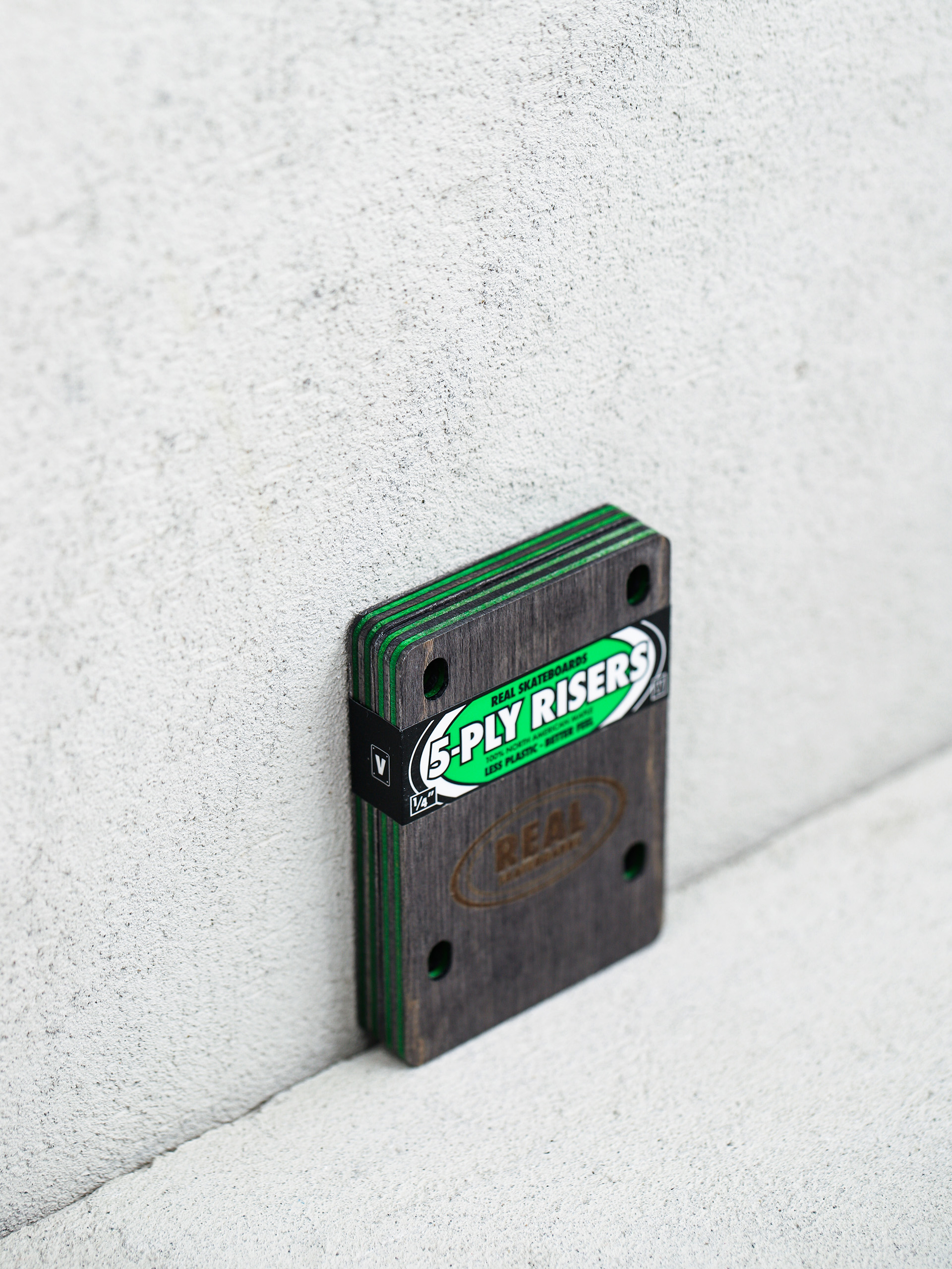 Real 5 Ply Fits Venture Shockpads (black/green)