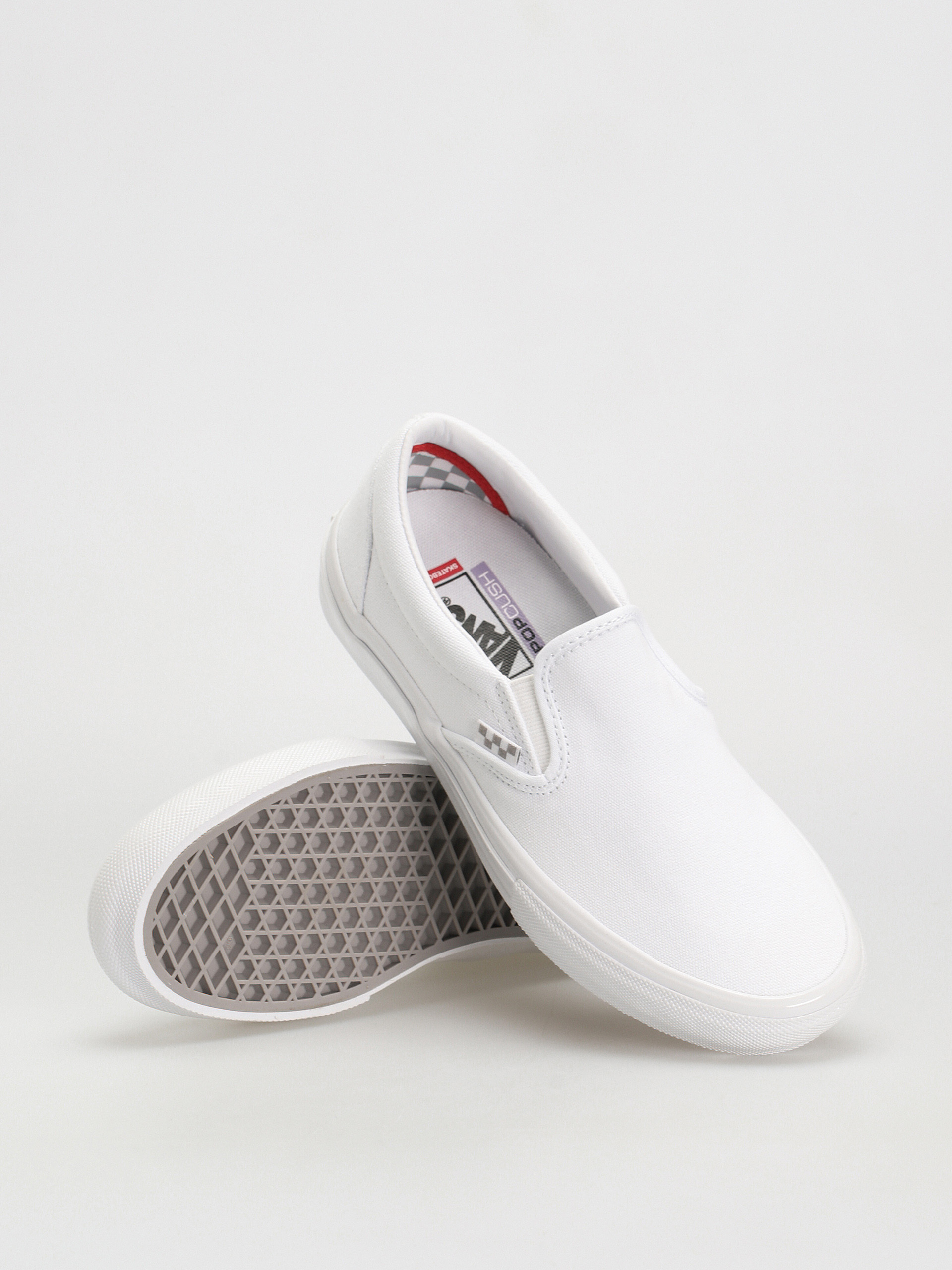Vans Skate Slip On Schuhe (true white)