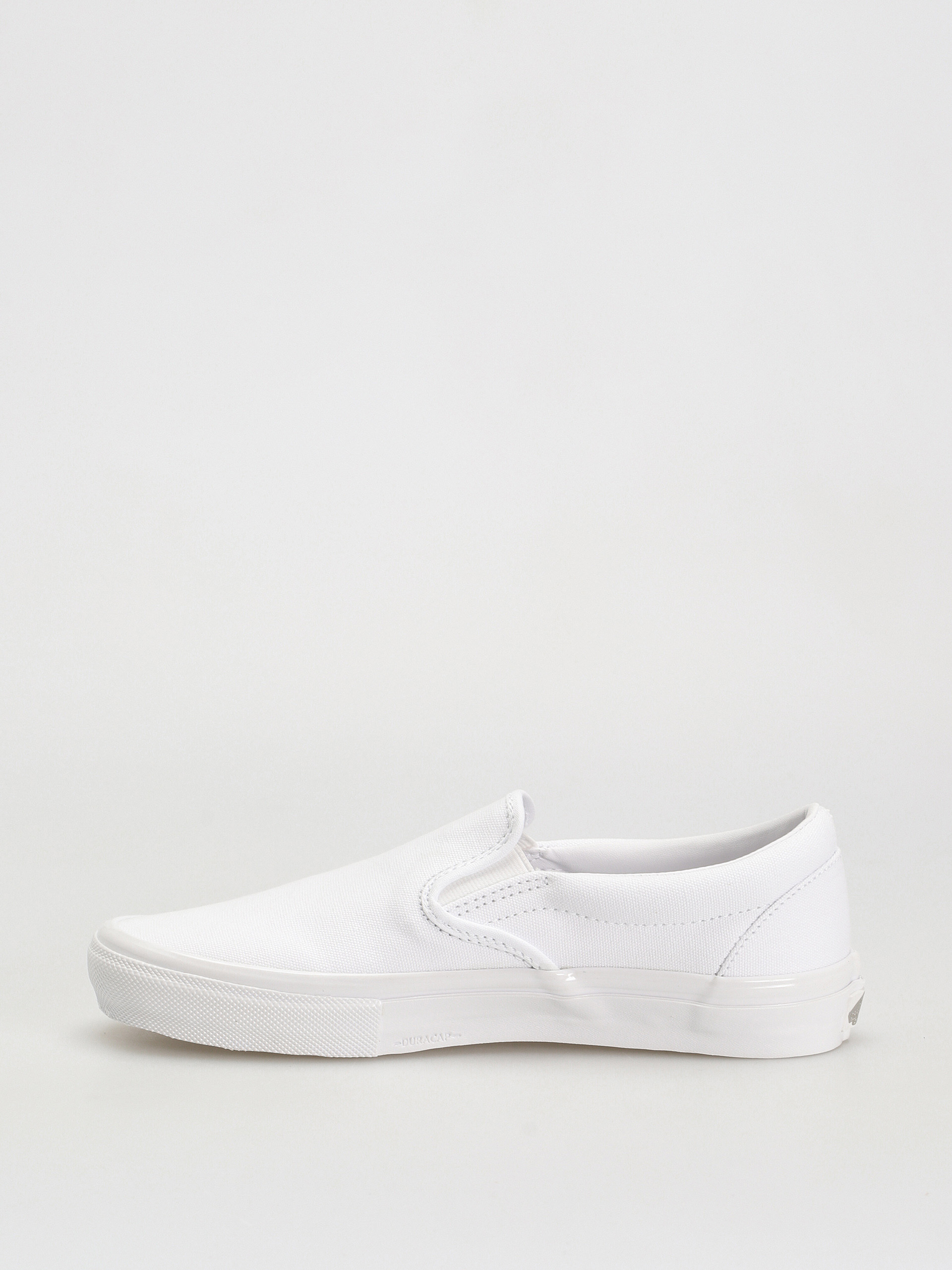 Vans leather clearance slip on sale