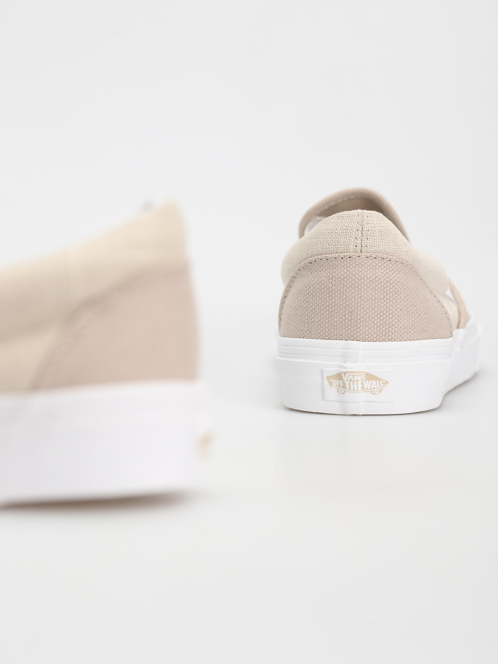 Vans Classic Slip On Shoes (summer linen natural)
