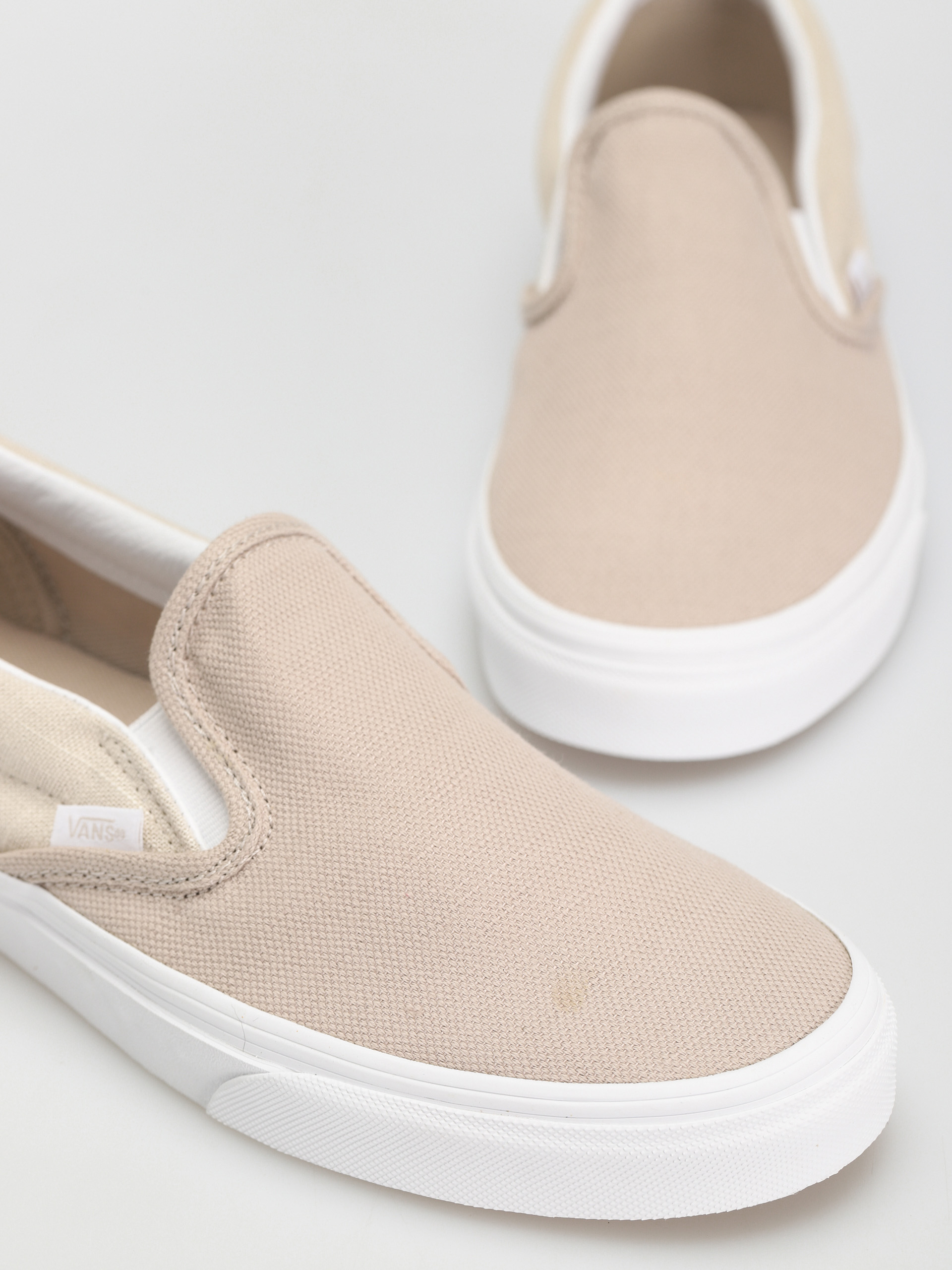 Vans Classic Slip On Shoes (summer linen natural)