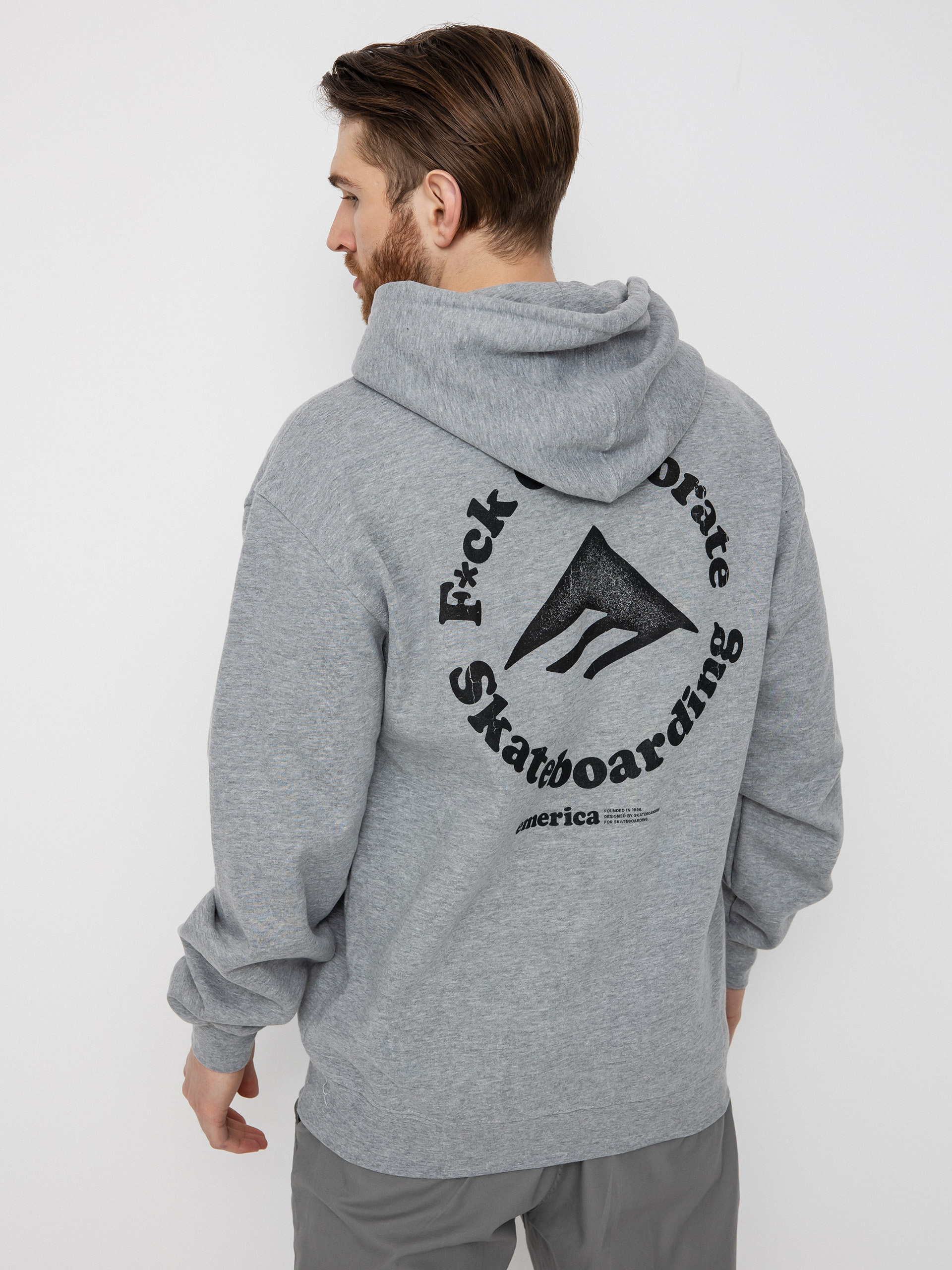 Emerica Eff Corporate 2 HD Hoodie (grey/heather)