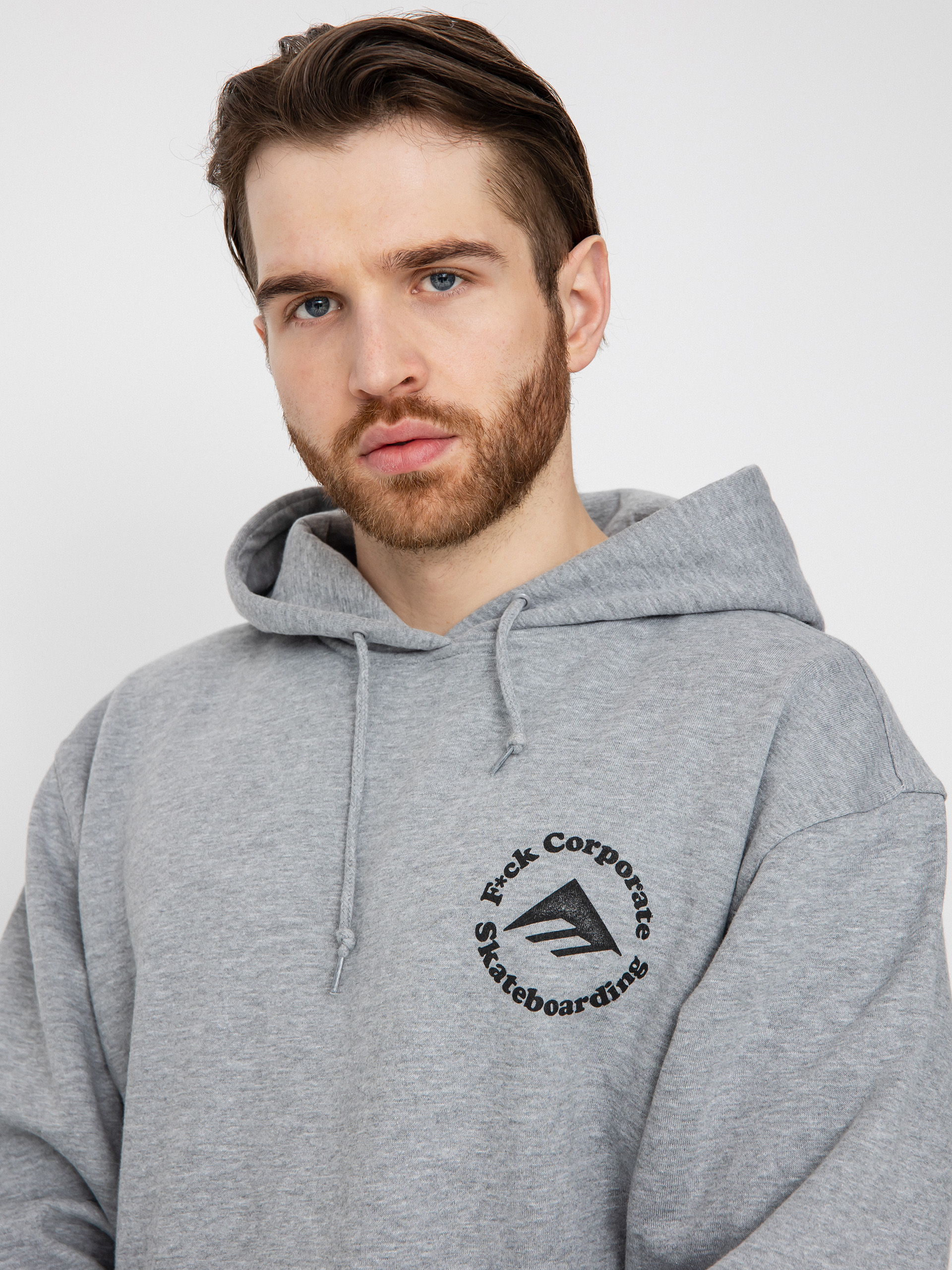 Emerica Eff Corporate 2 HD Hoodie (grey/heather)