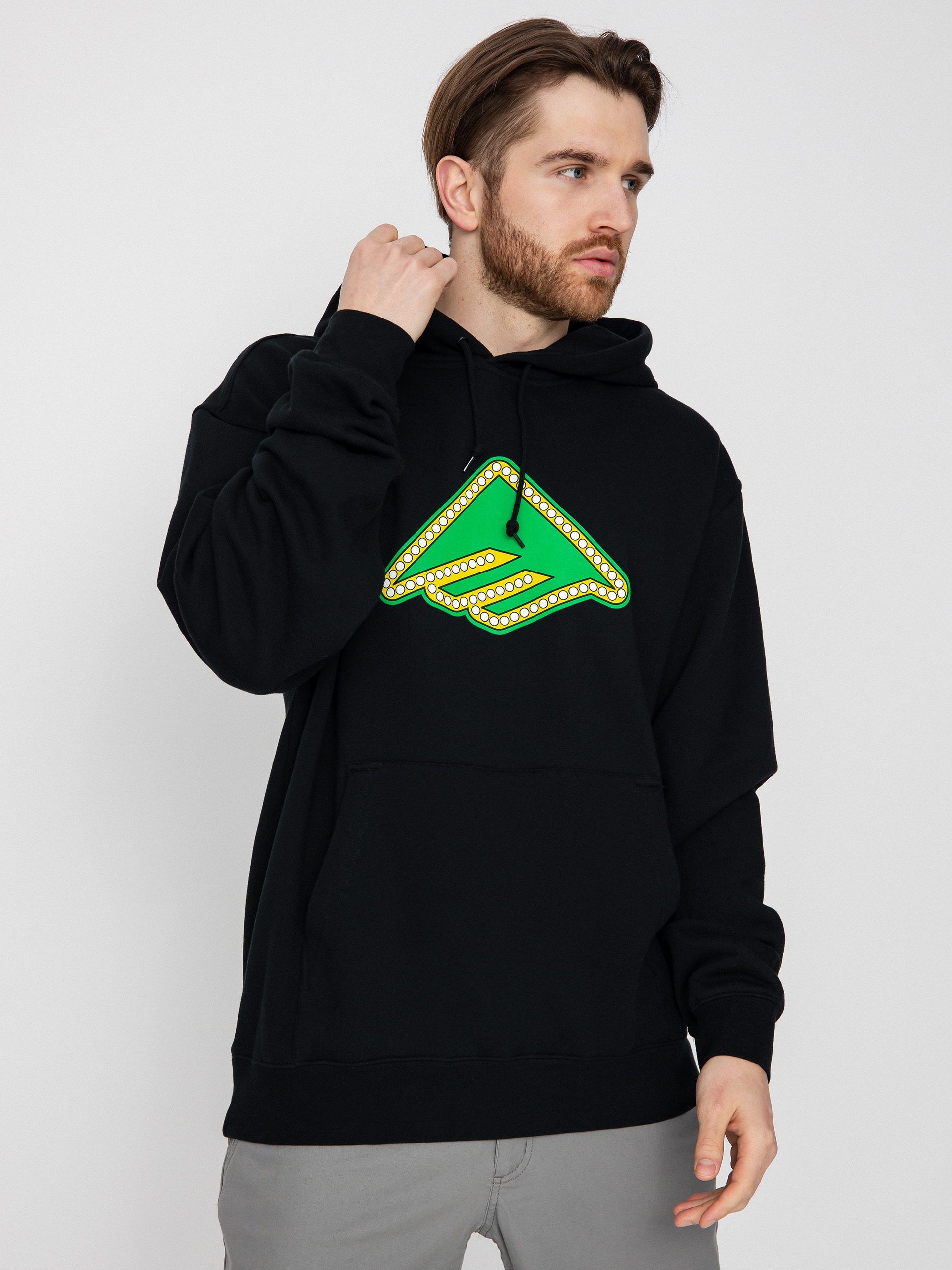 Emerica Shake Junt Triangle Lights HD Hoodie (black)