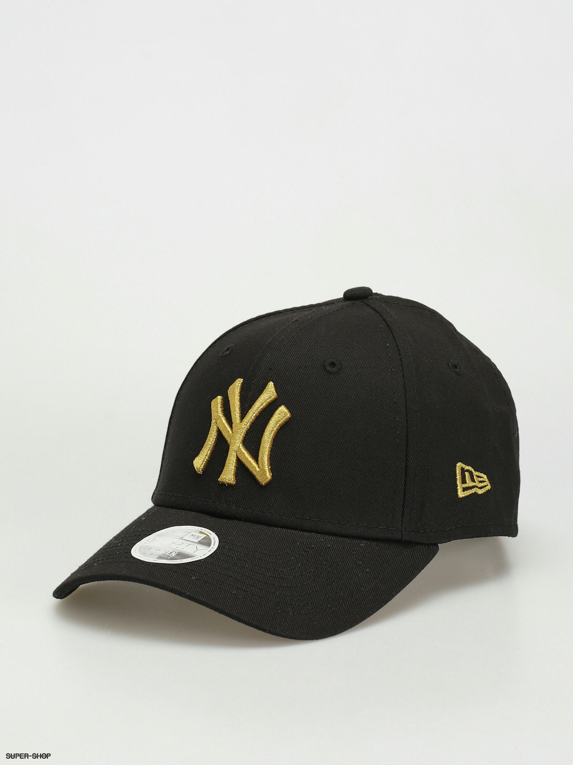 New Era Metallic Logo 9Forty New York Yankees Cap Wmn (brown