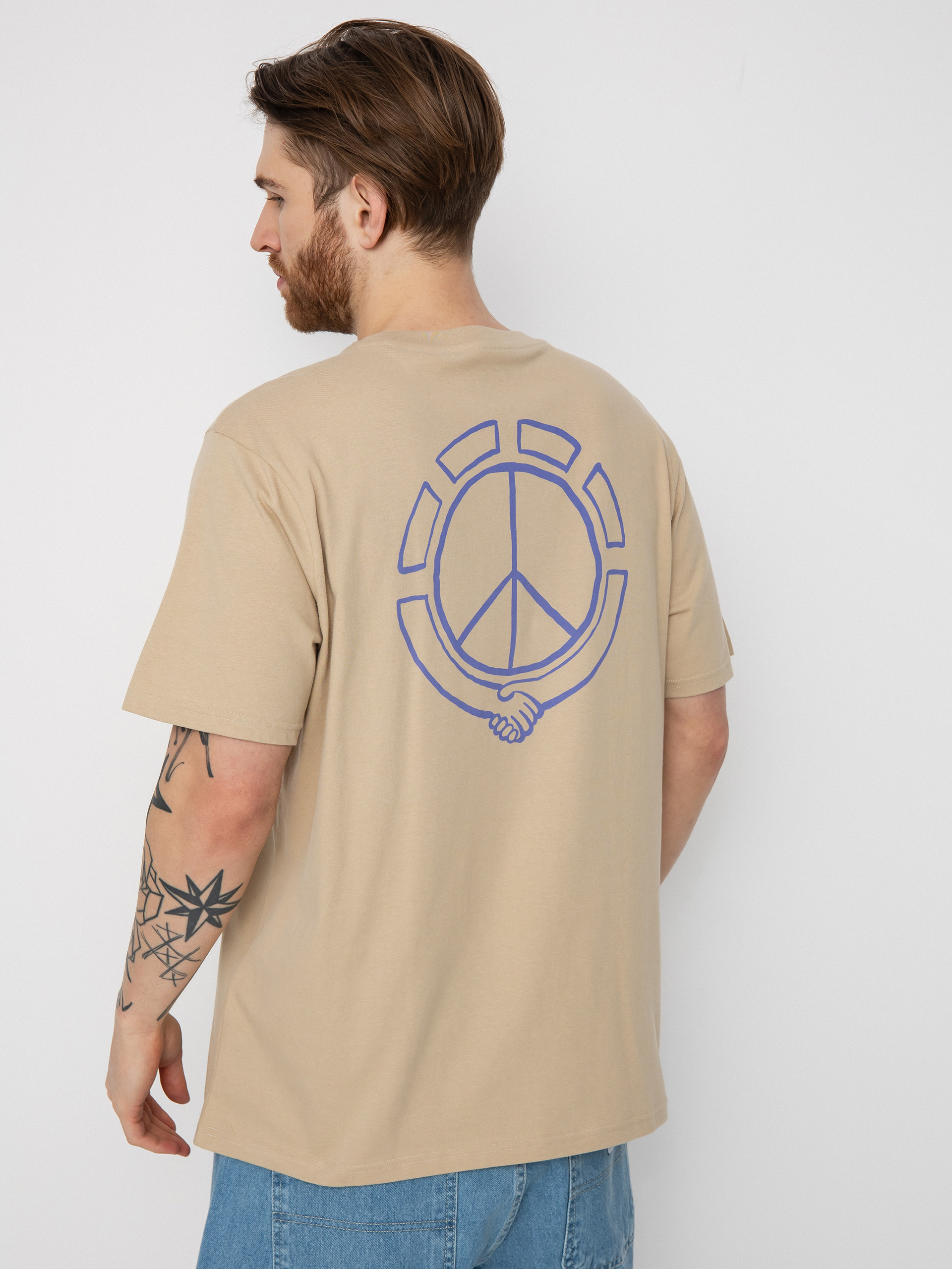 Element Collab T-shirt (oxford tan)