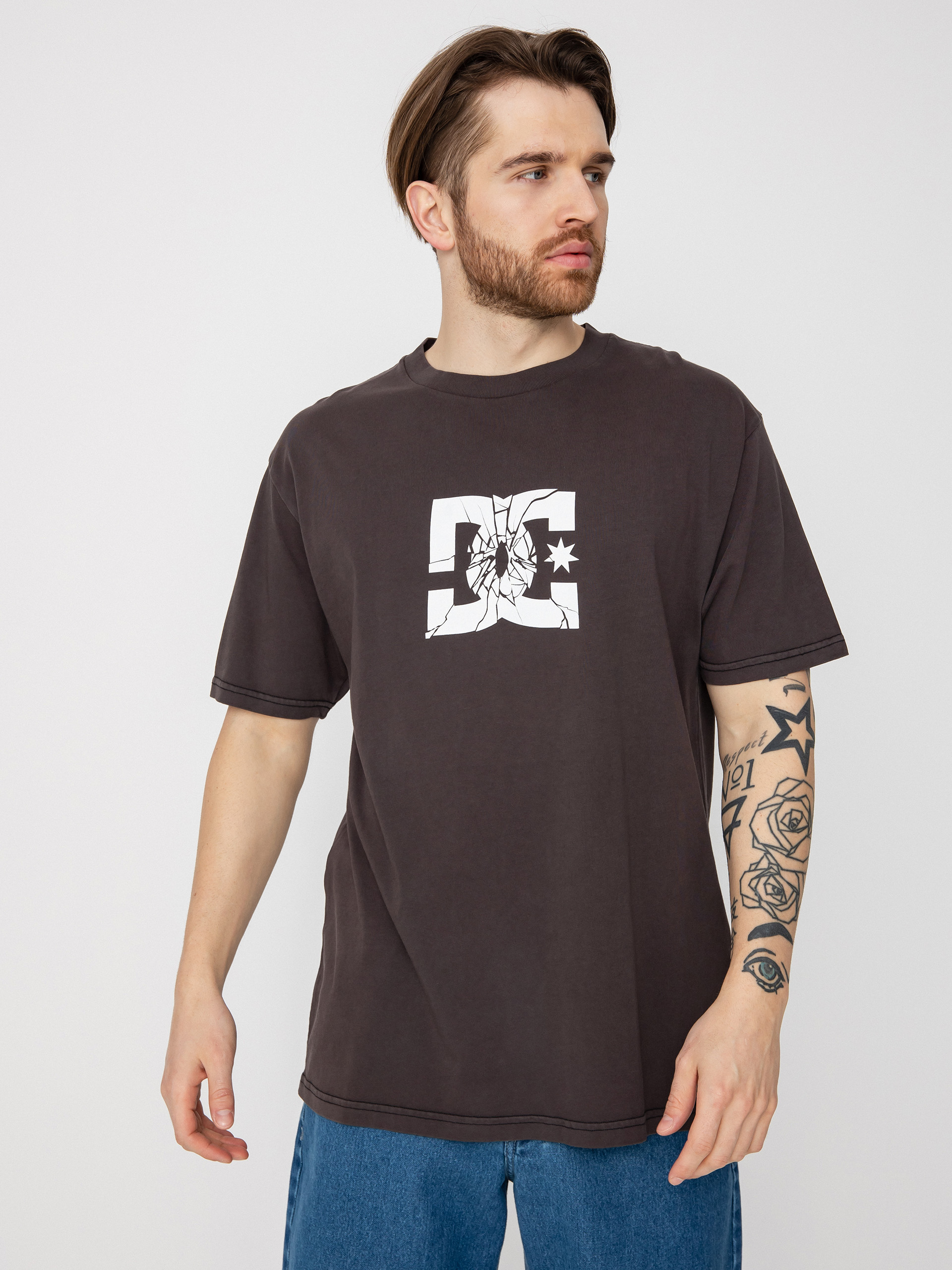 DC Shatter T-shirt (black enzyme wash)