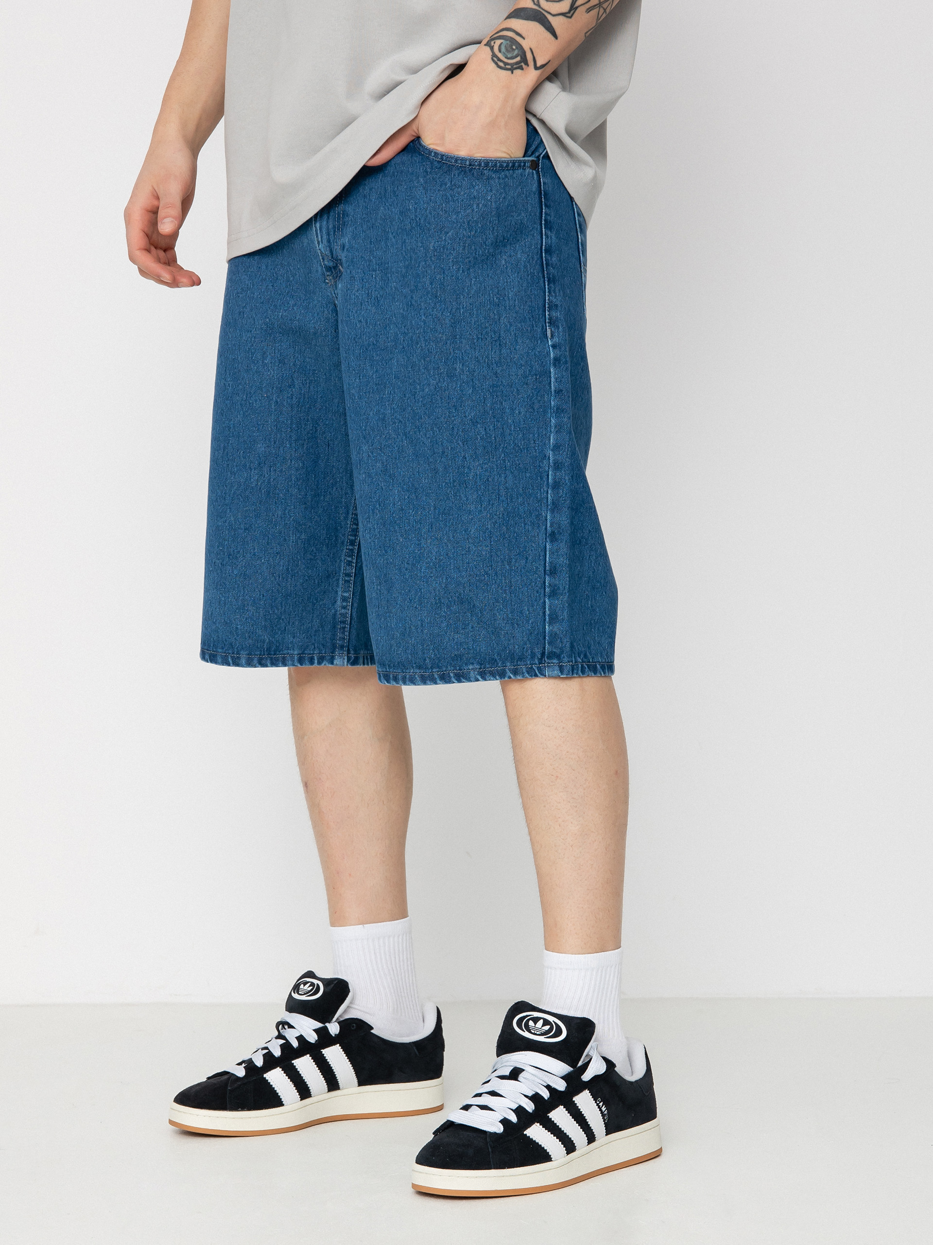 MassDnm Base Jeans Shorts (blue)