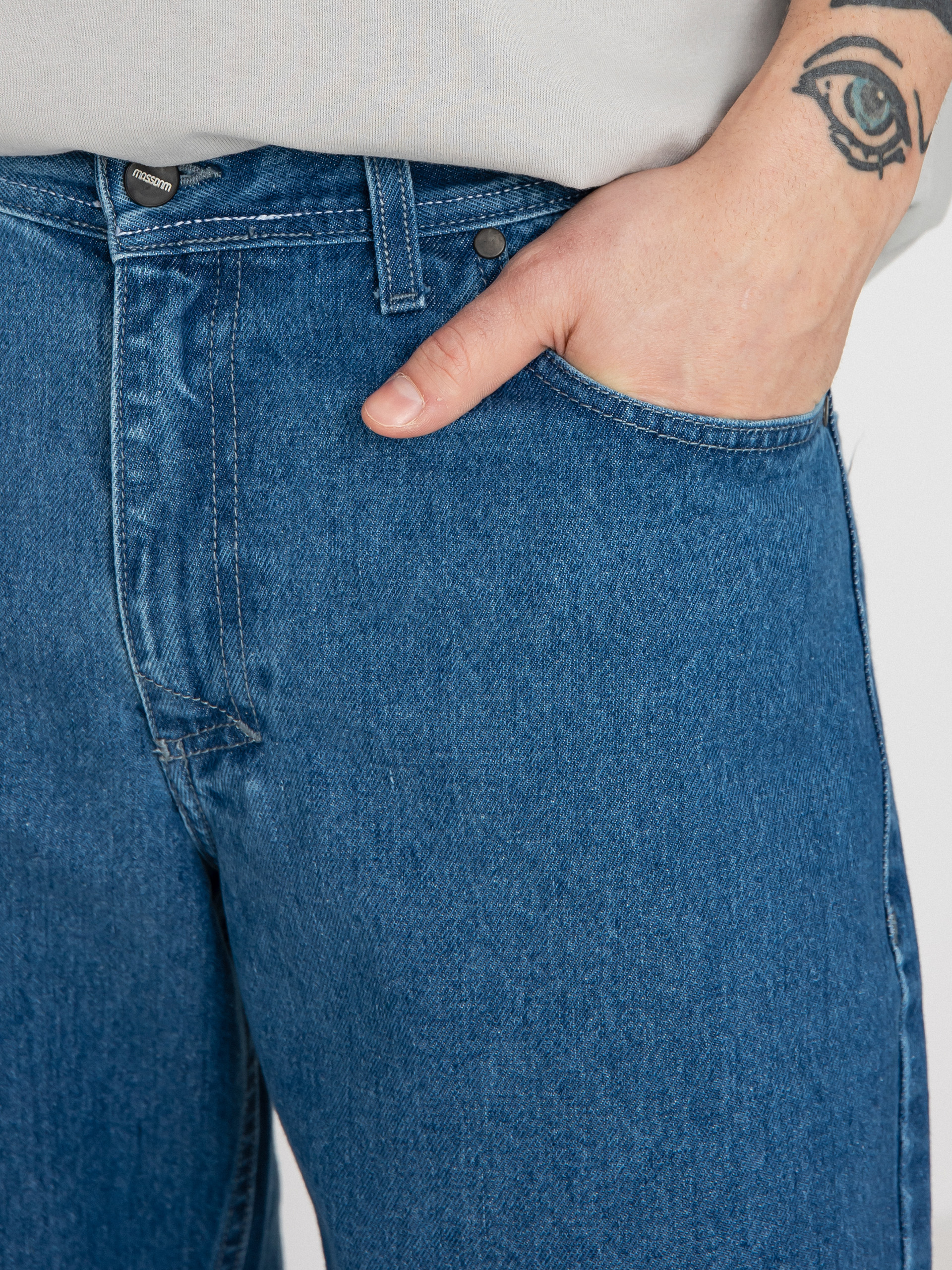 MassDnm Base Jeans Shorts (blue)