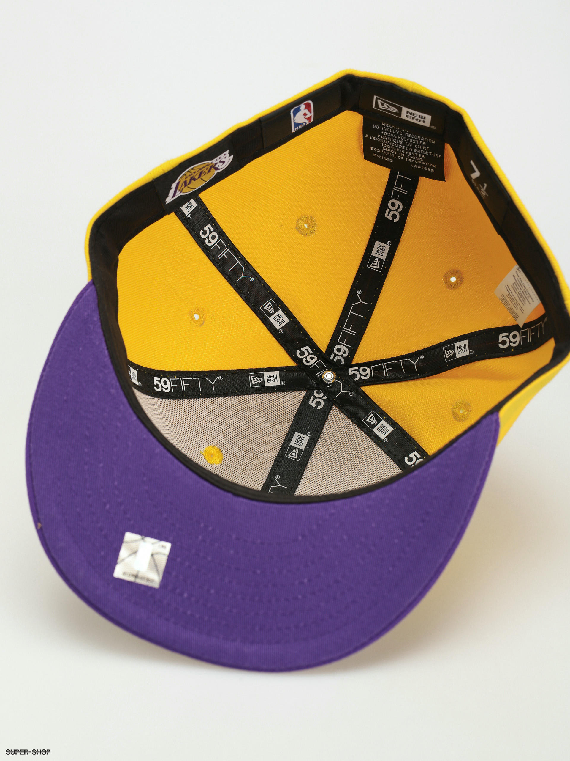 Los Angeles Lakers New Era Snow Camo 59FIFTY Fitted Hat