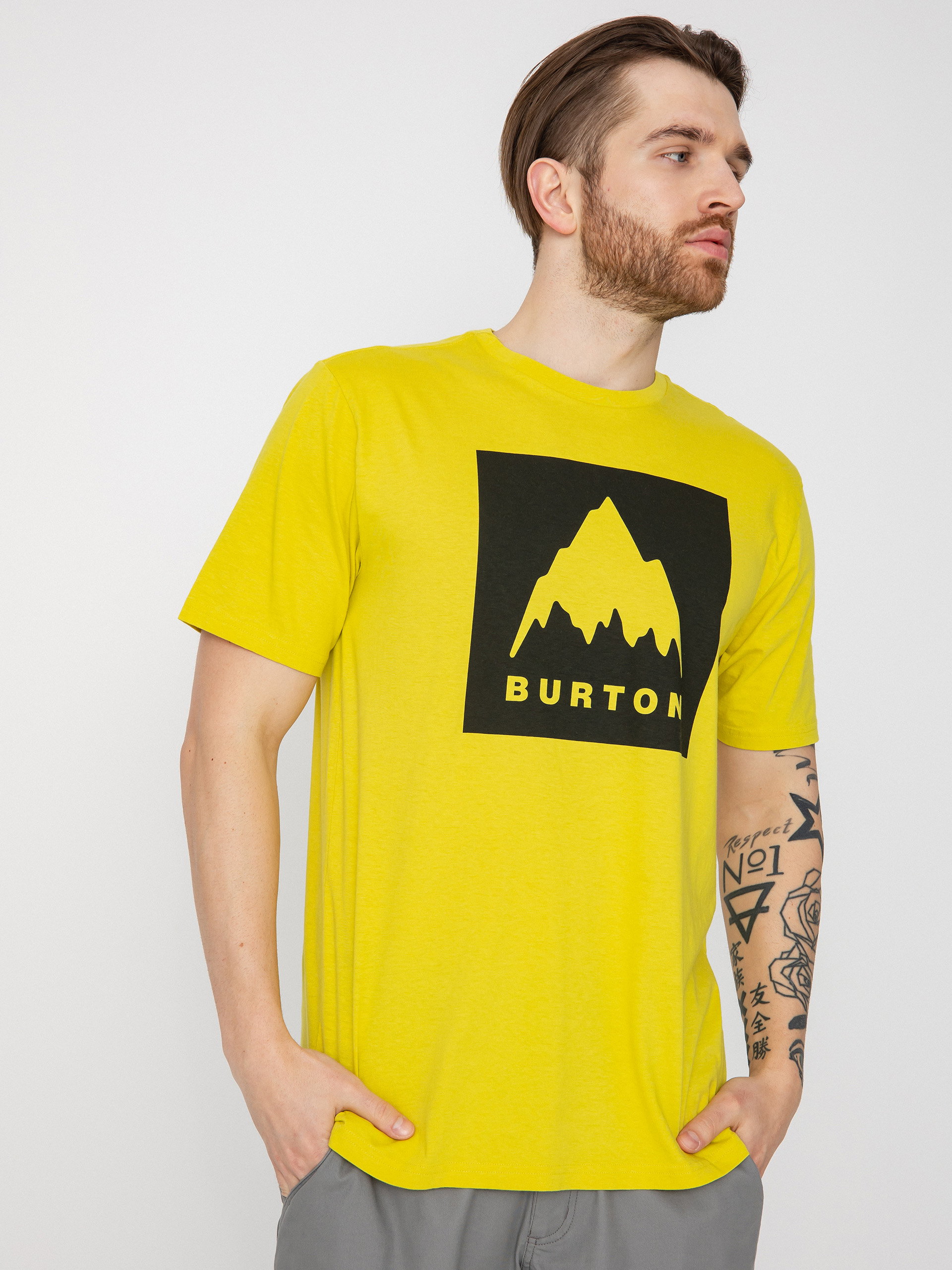 Burton Classic Mountain High T-shirt (sulfur)