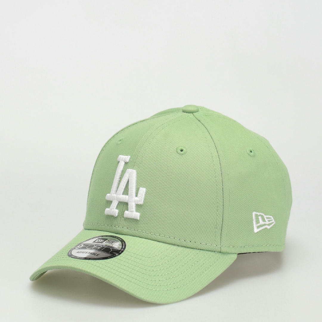 New Era 9Forty LA Dodgers League Essential adjustable cap in dark green