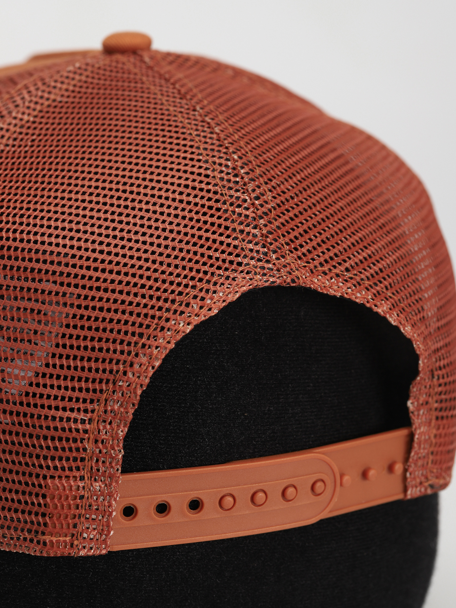 New Era Tonal Mesh Trucker Los Angeles Dodgers Cap (orange)