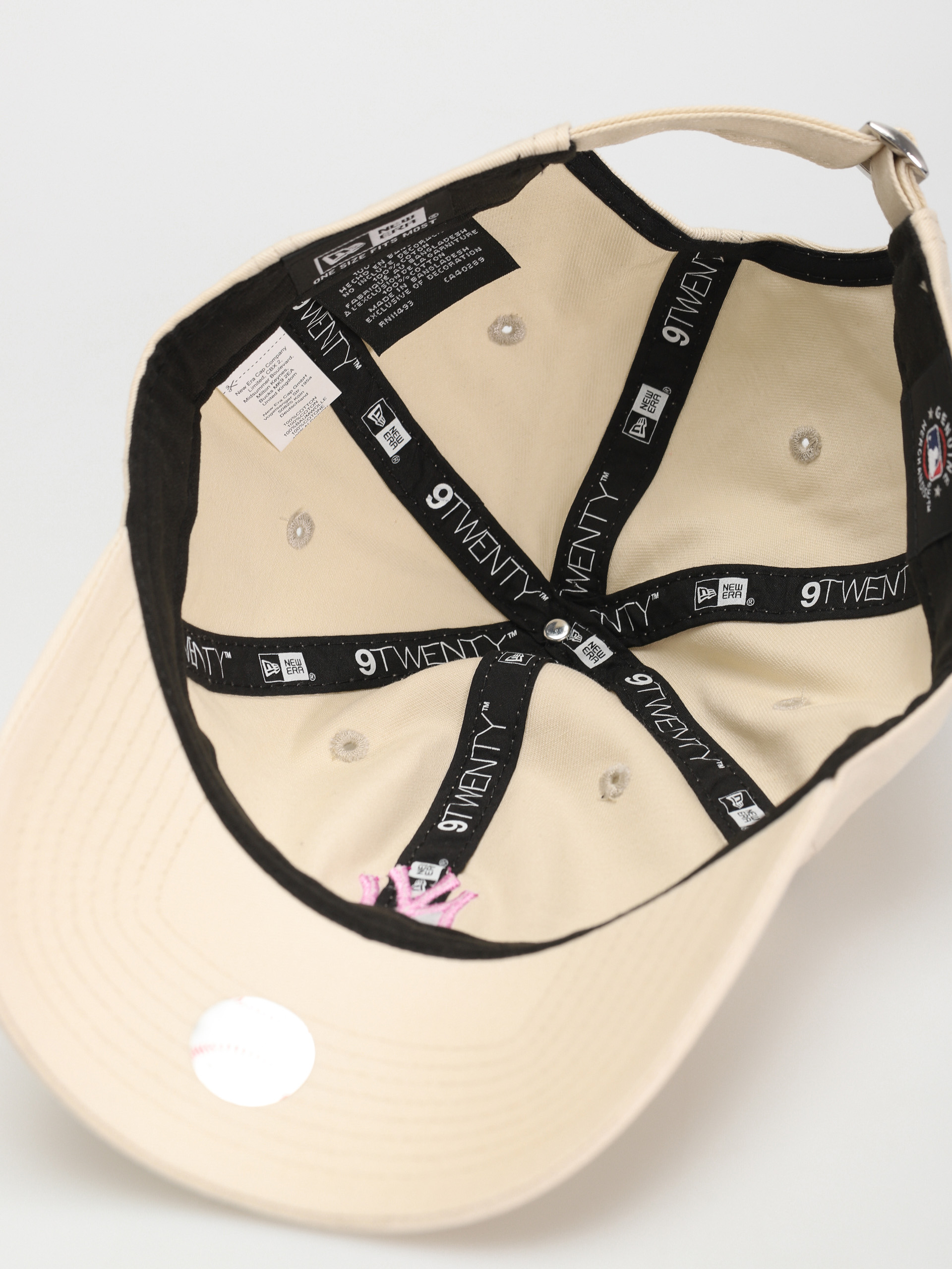 New Era Mini Logo 9Twenty New York Yankees Cap (beige)