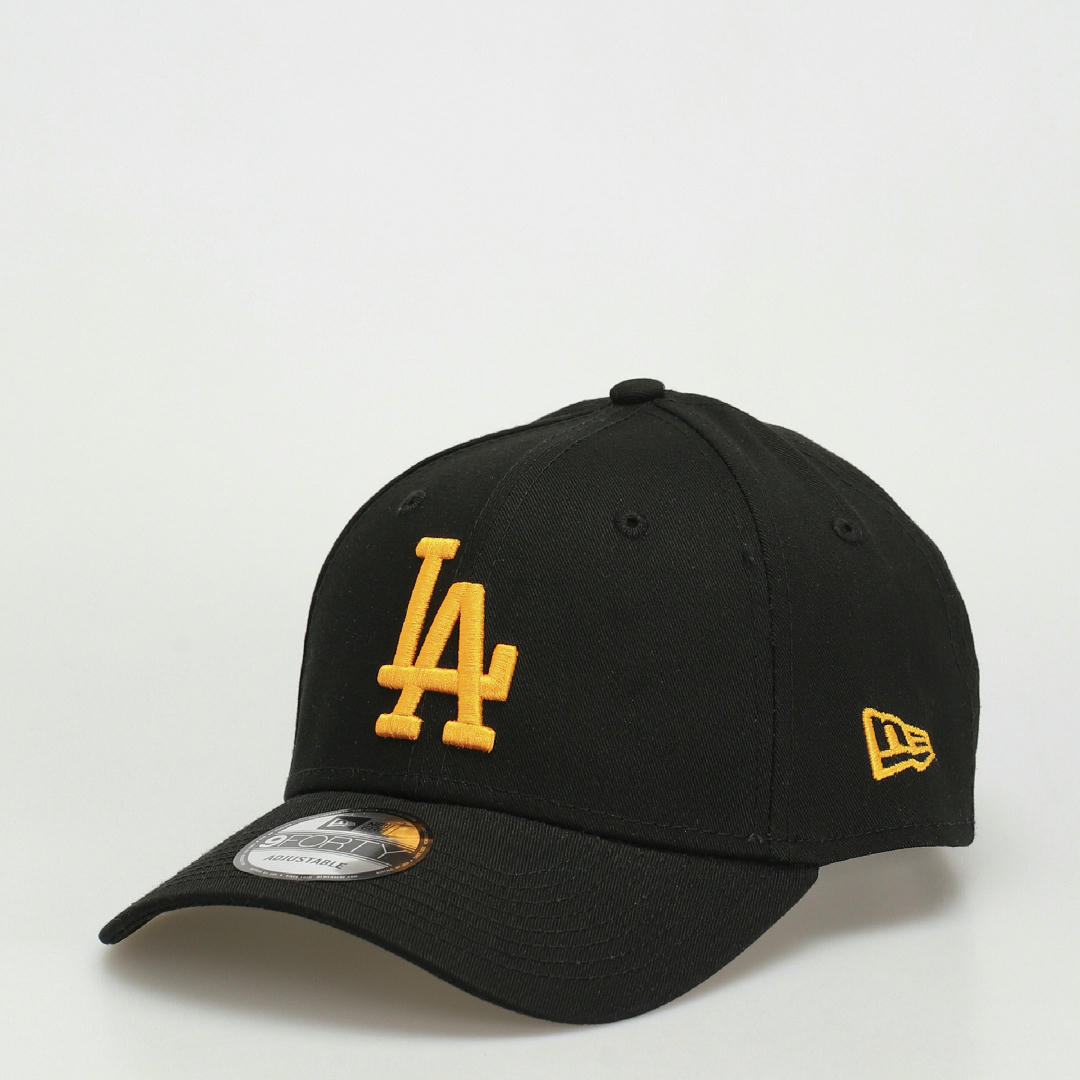 New Era Black 9FORTY League Essential Los Angeles Dodgers Cap