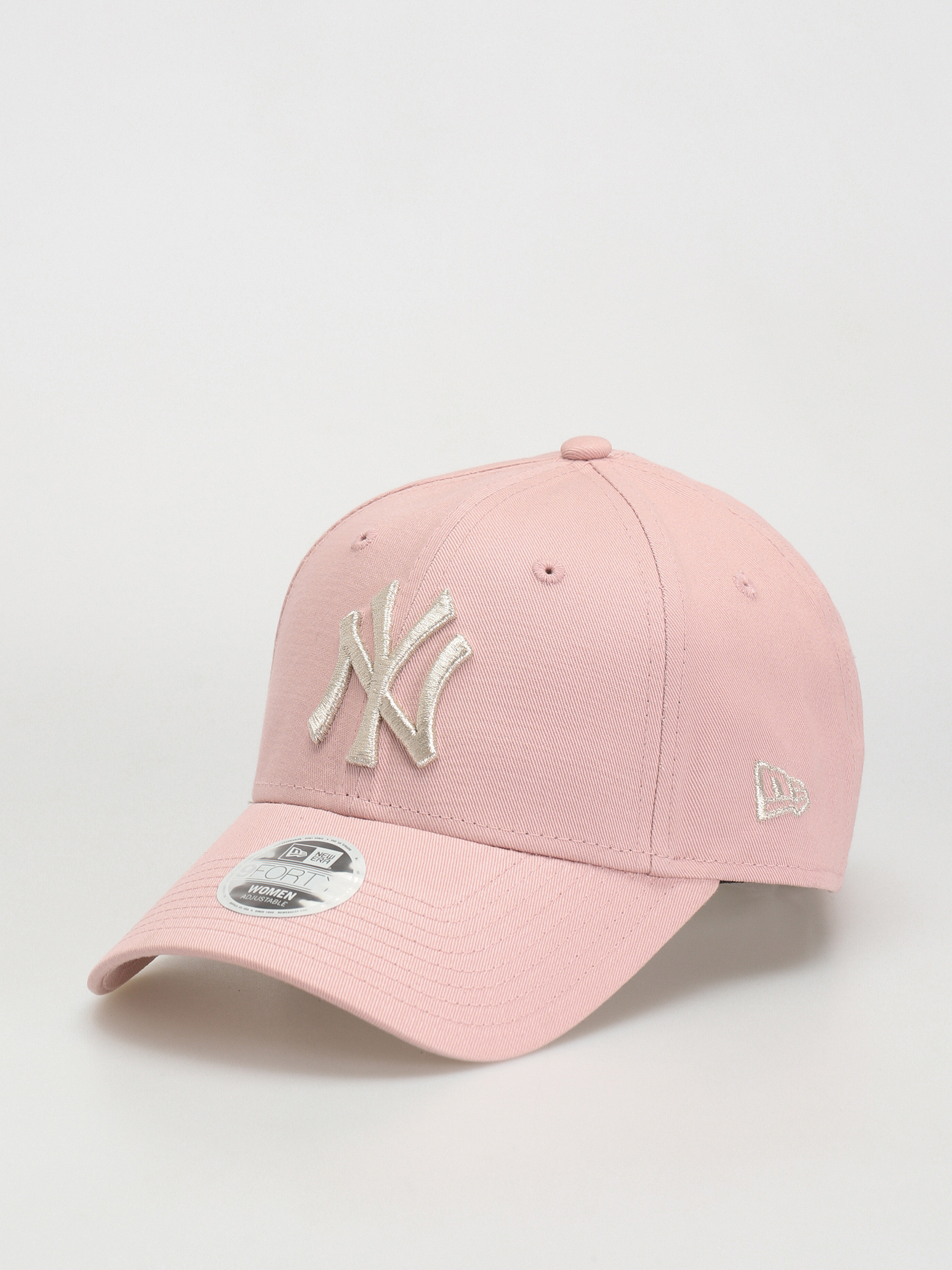 New Era Metallic Logo 9Forty New York Yankees Cap Wmn (pink)