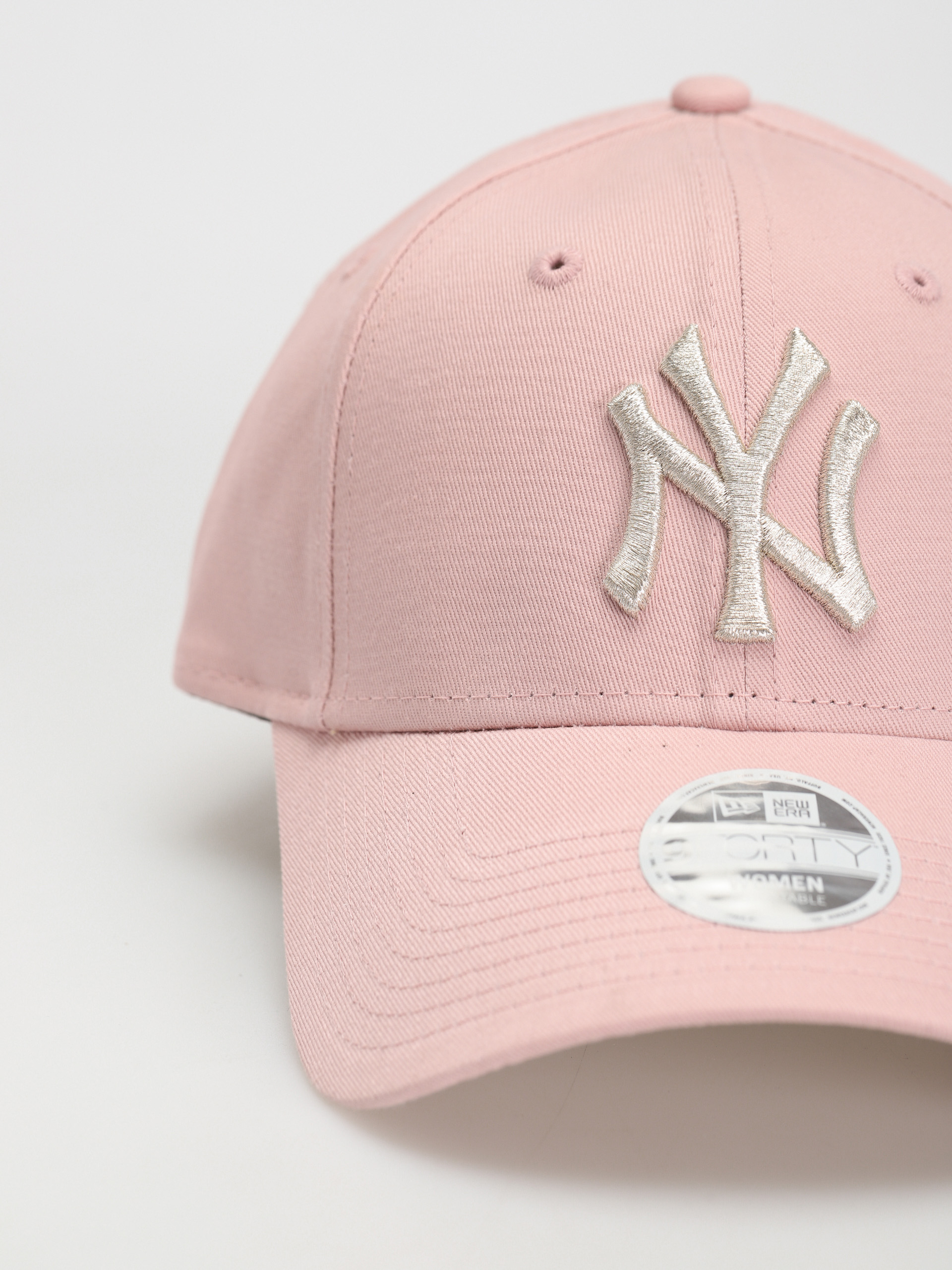 New Era Metallic Logo 9Forty New York Yankees Cap Wmn (pink)