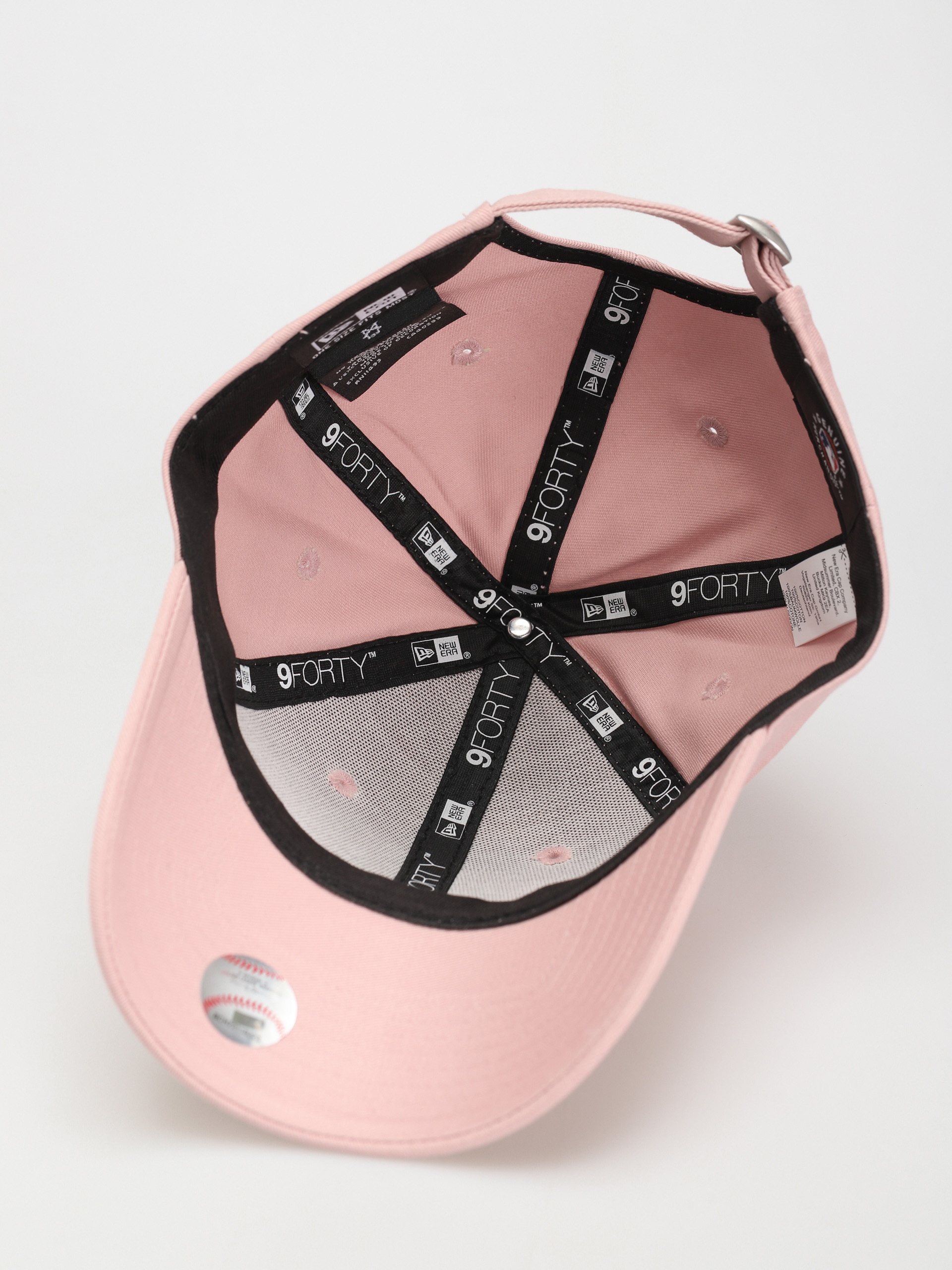 New Era Metallic Logo 9Forty New York Yankees Cap Wmn (pink)