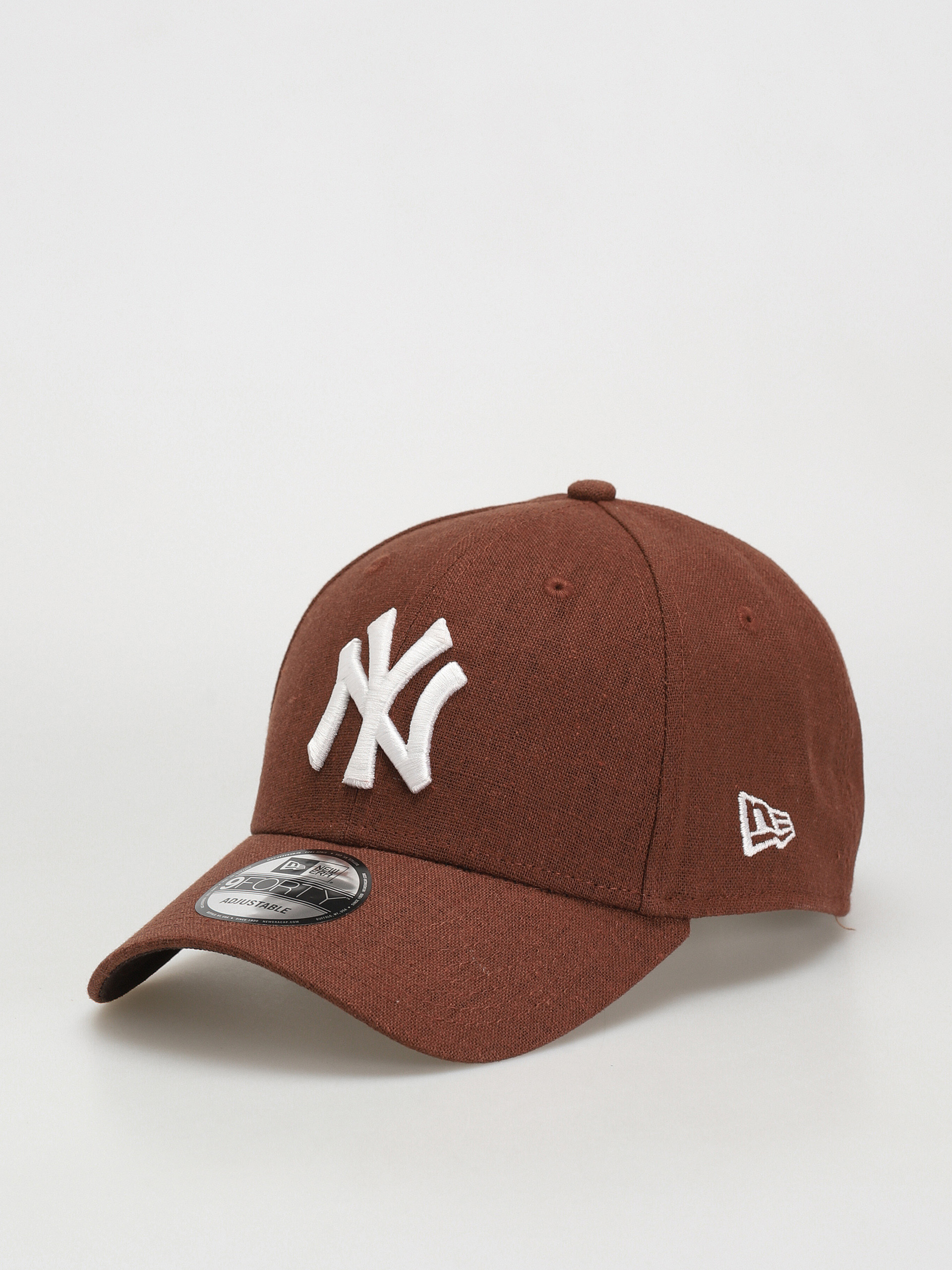 New Era Linen 9Forty New York Yankees Cap (brown)