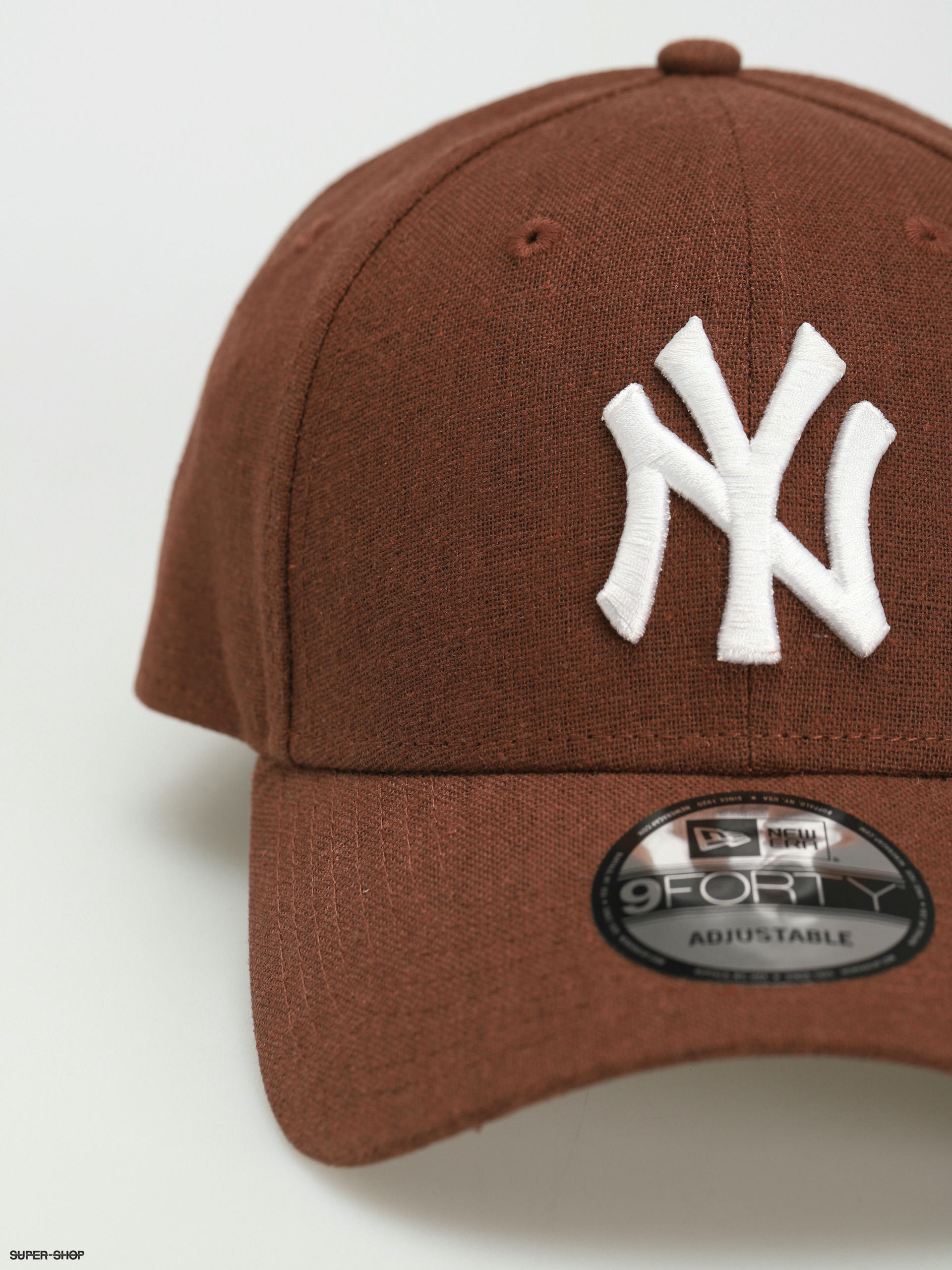 New Era Linen 9Forty New York Yankees Cap (brown)