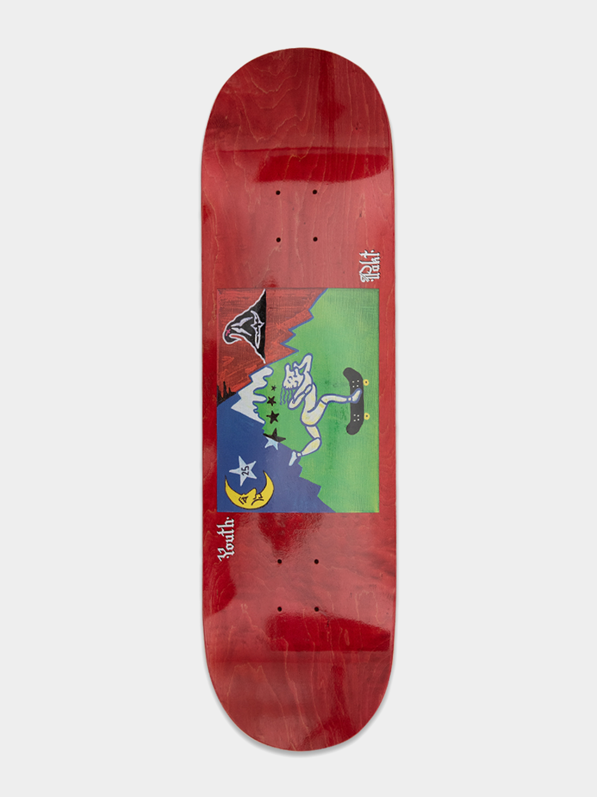 Youth Skateboards X Pakt Baba Na Desce Deck (red)