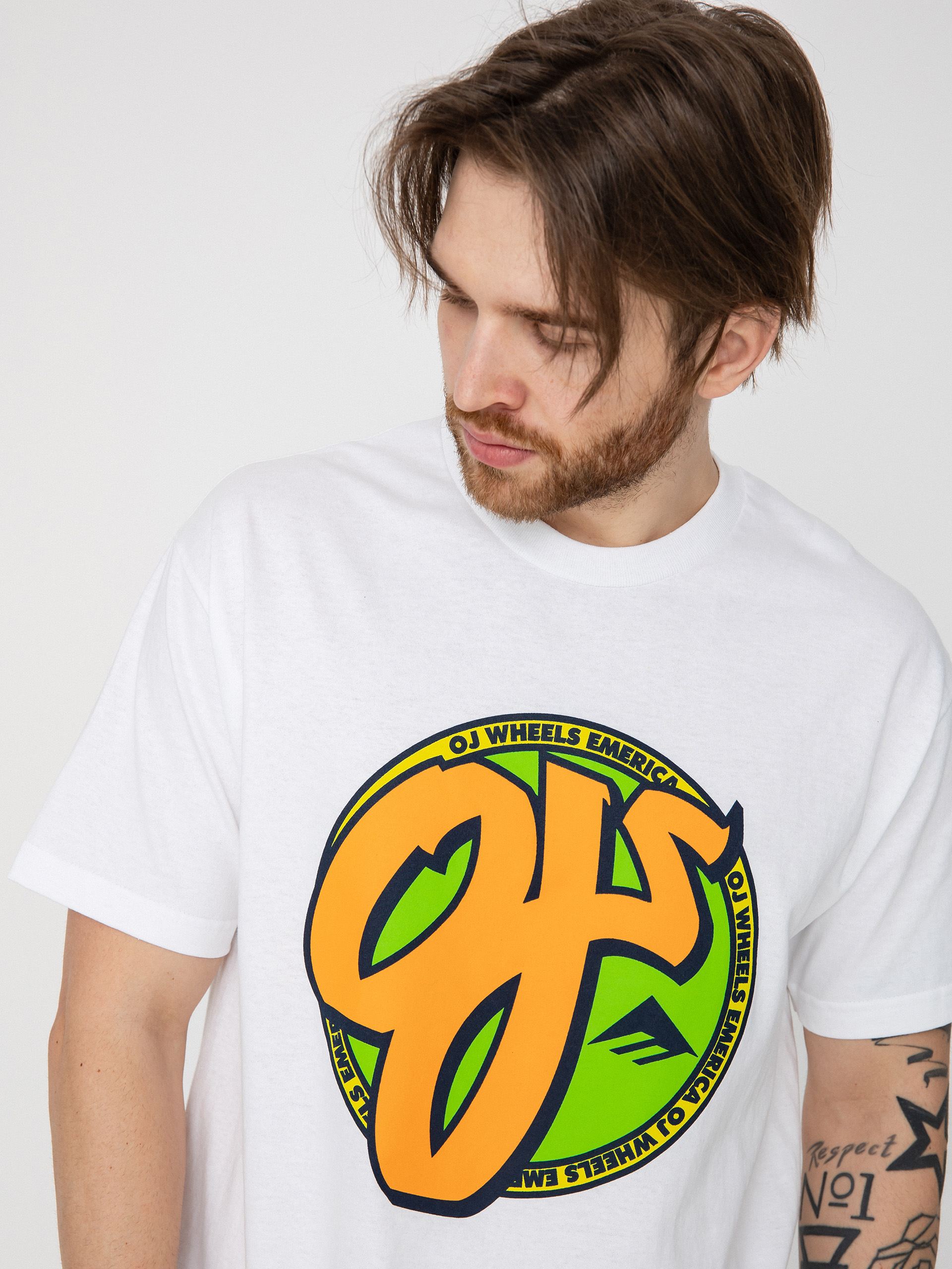 Emerica Oj Circle T-shirt (white)