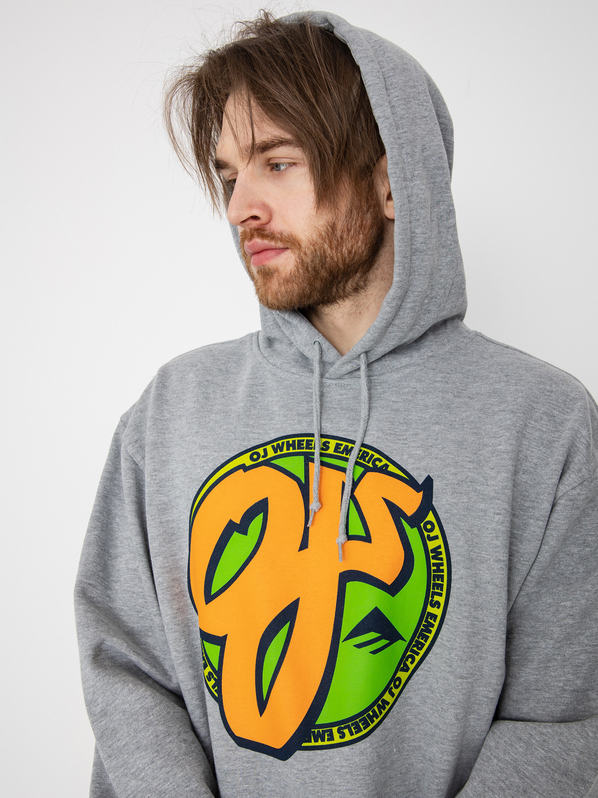 Emerica Oj Circle HD Hoodie (grey/heather)