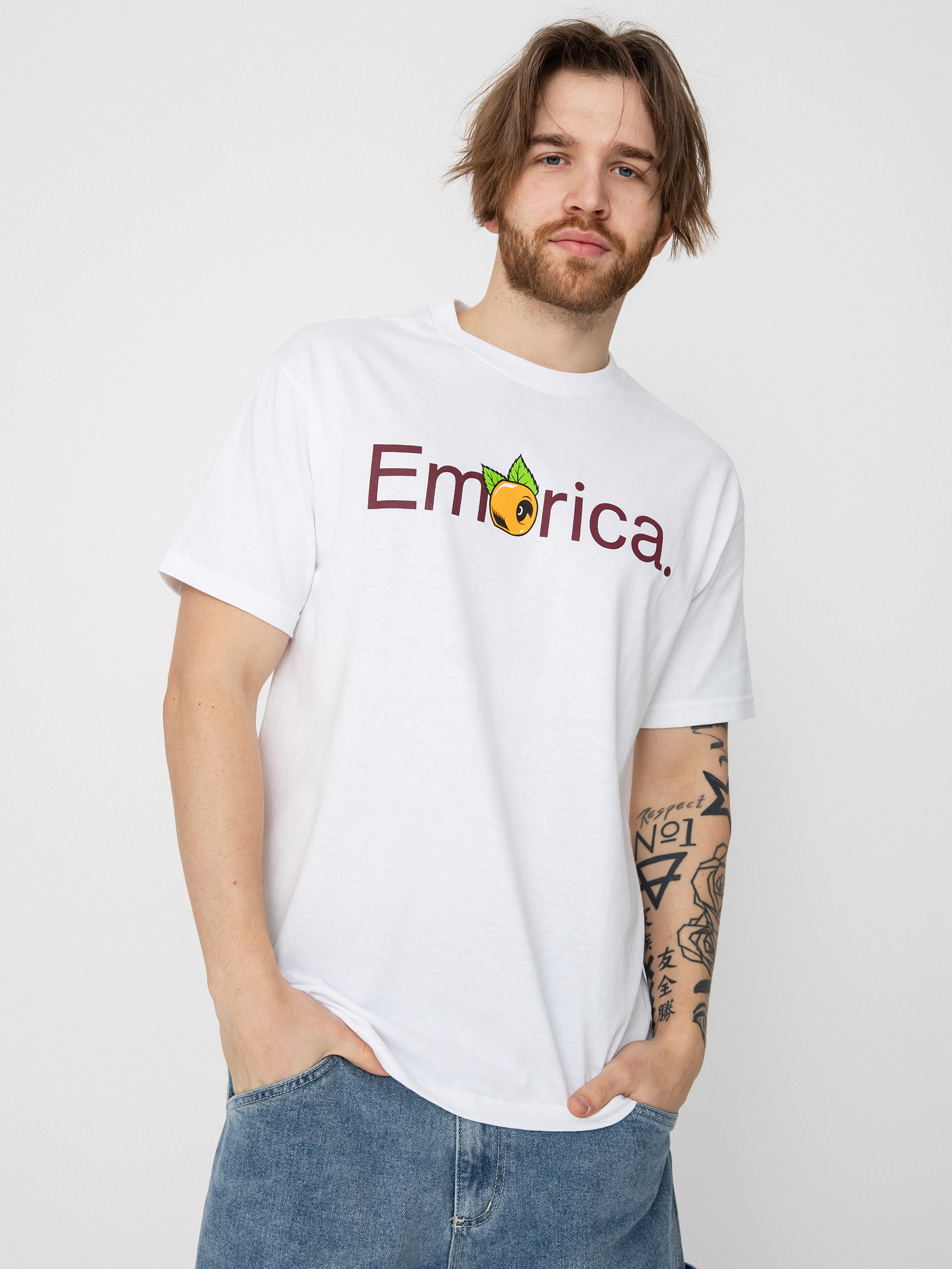 Emerica Pure Oj T-shirt (white)