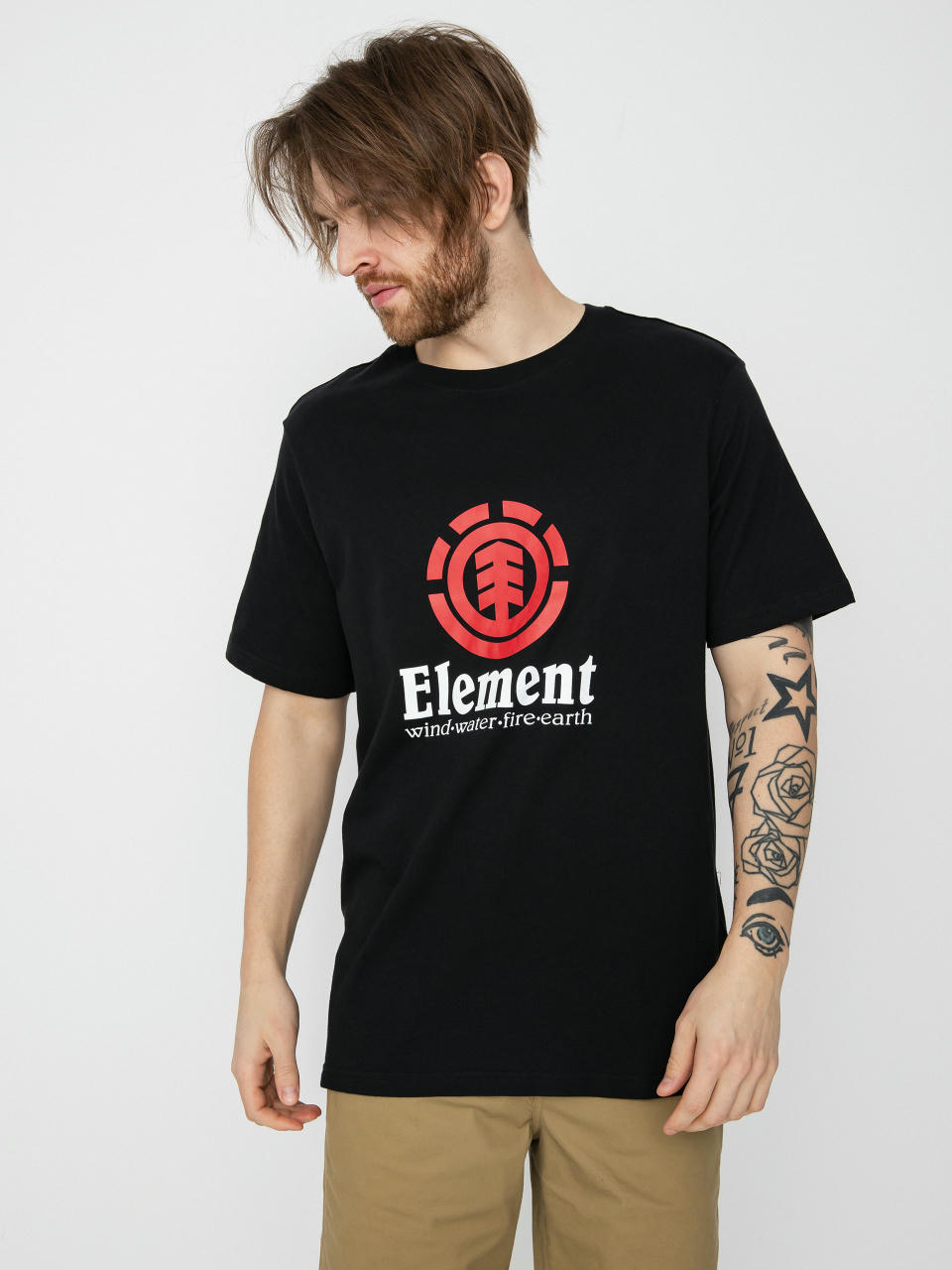 Element Vertical T-Shirt (flint black)