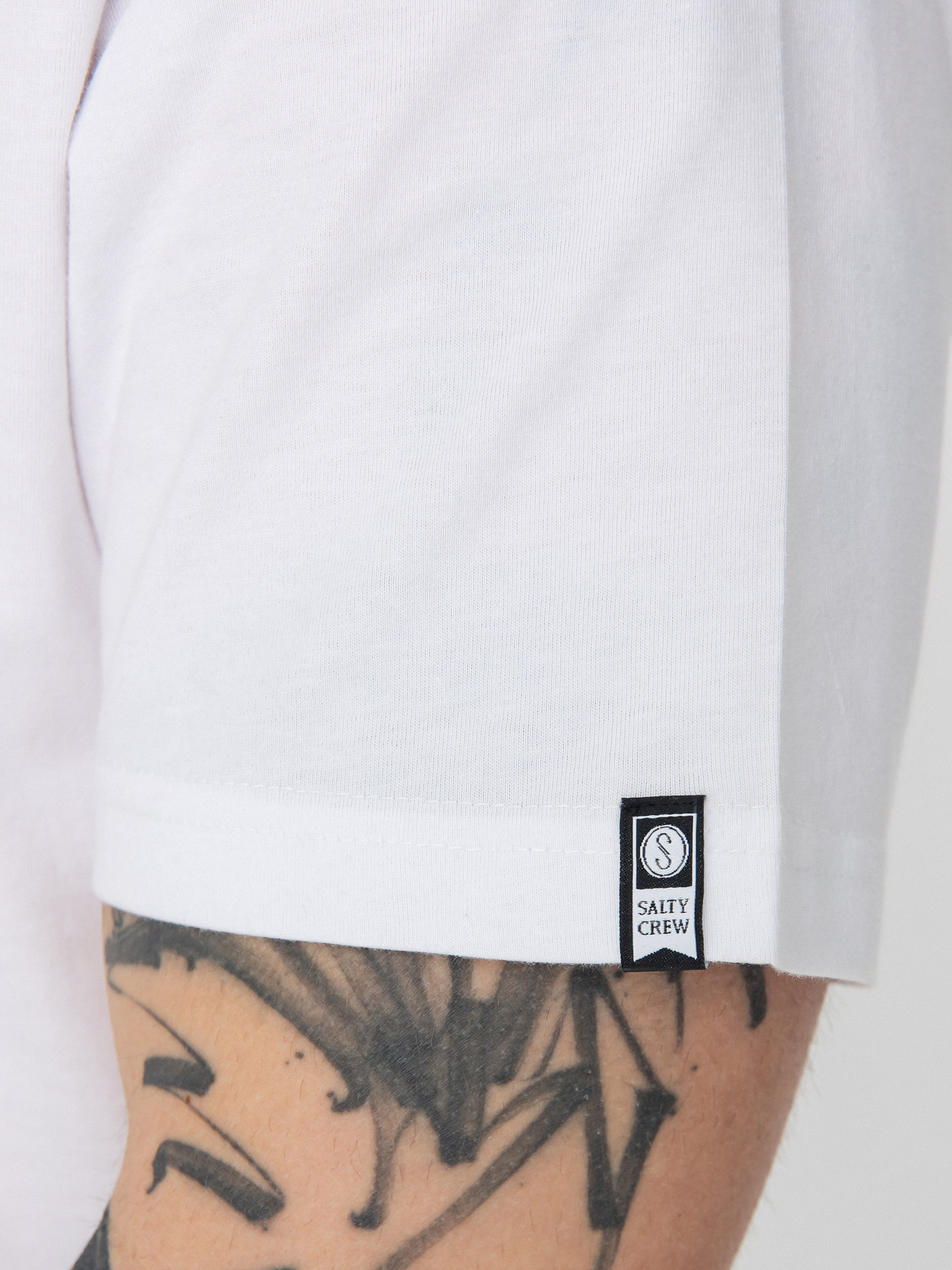 Salty Crew Rooster Premium T-shirt (white)