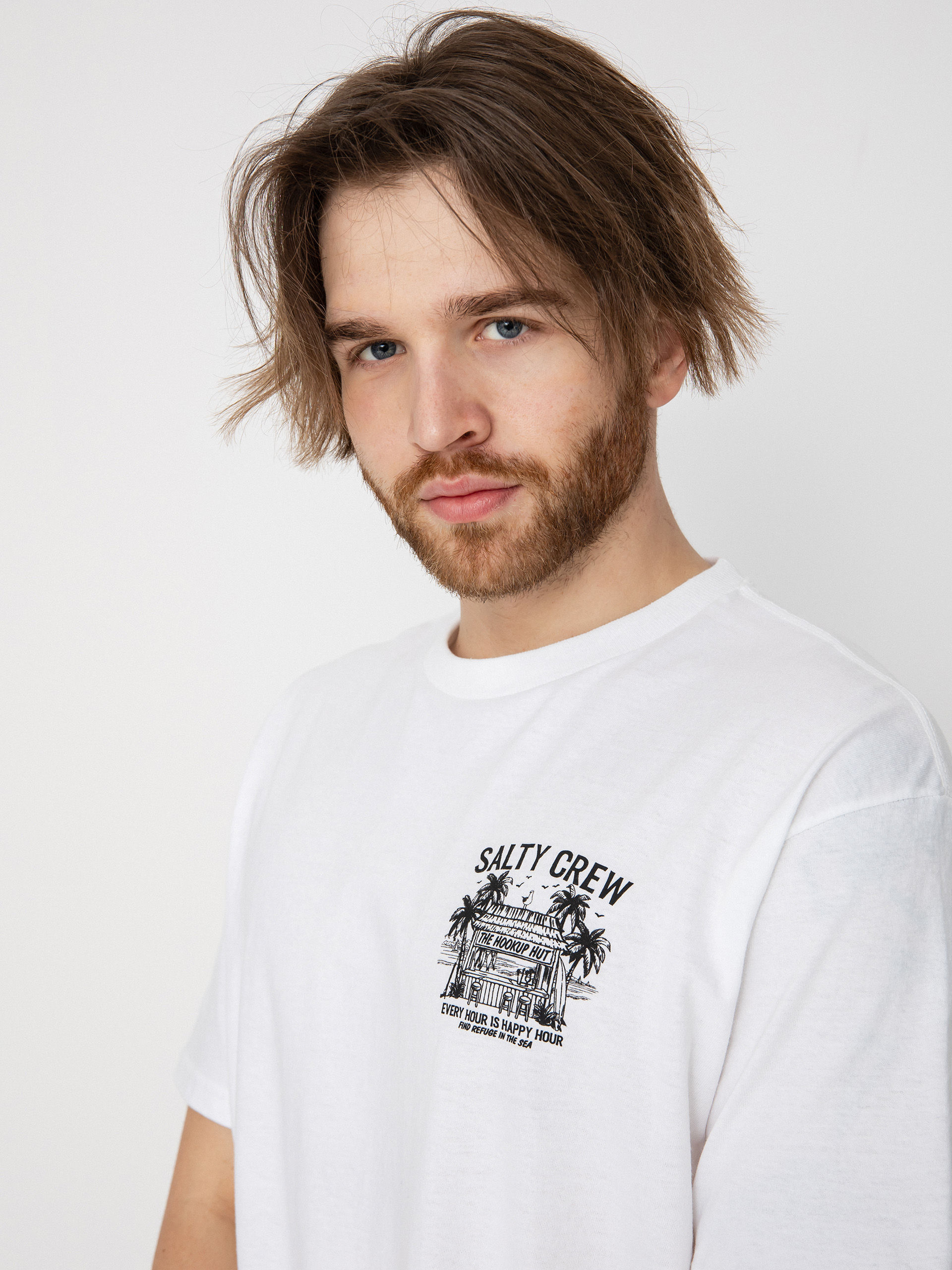 Salty Crew Salty Hut T-shirt (white)