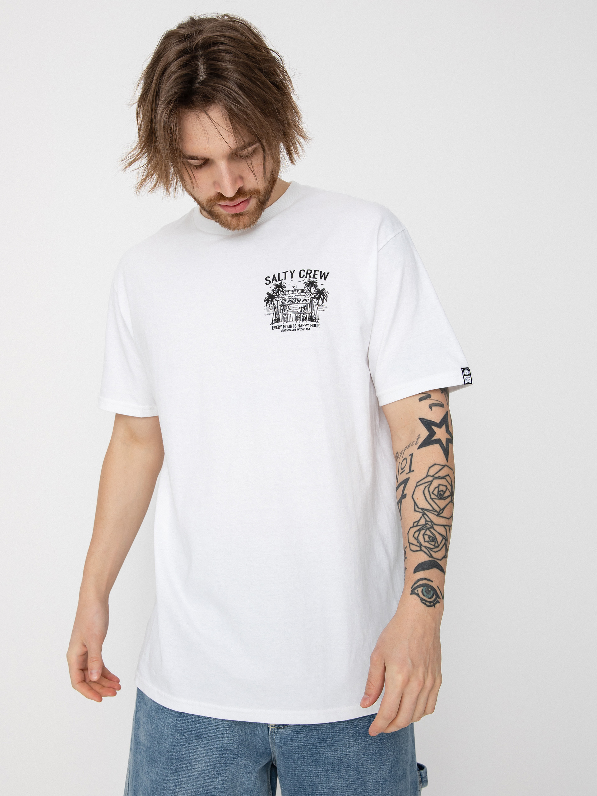 Salty Crew Salty Hut T-shirt (white)