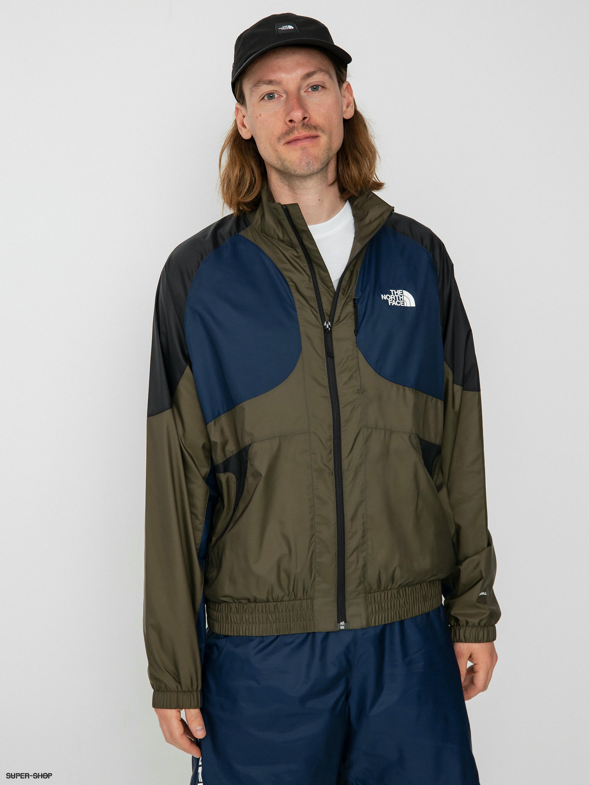 The North Face Tnf X Jacket (new taupe green/summit navy/tnf black)