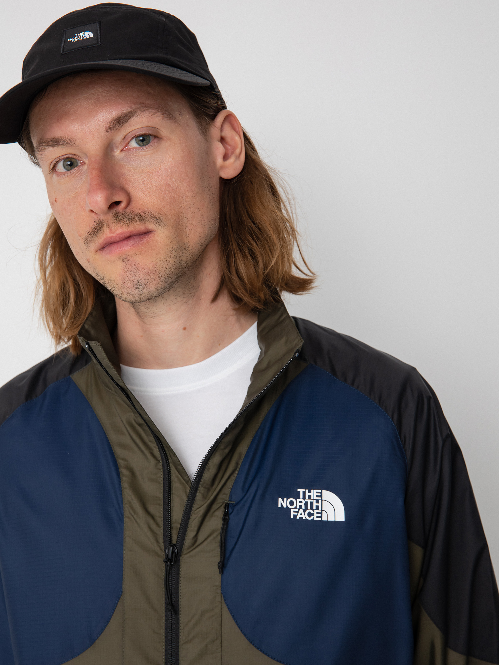 The North Face Tnf X Jacket (new taupe green/summit navy/tnf black)