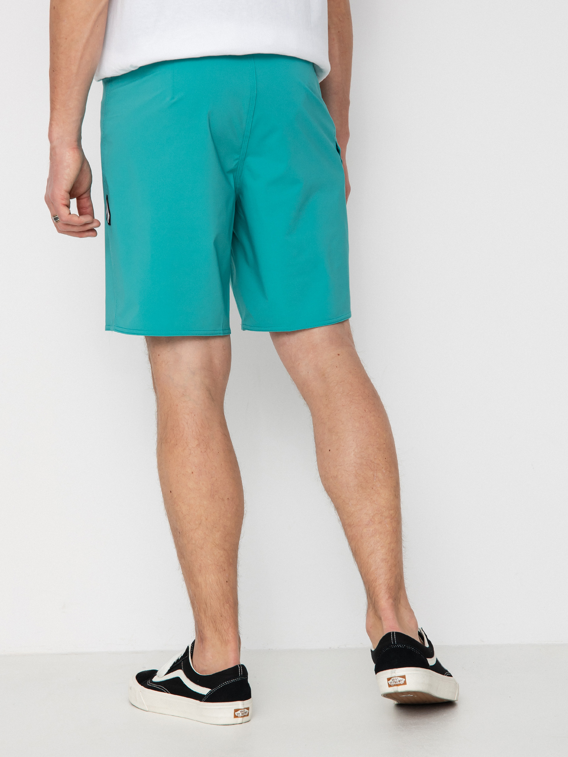 Volcom Lido Solid Mod 18 Boardshorts (temple teal)