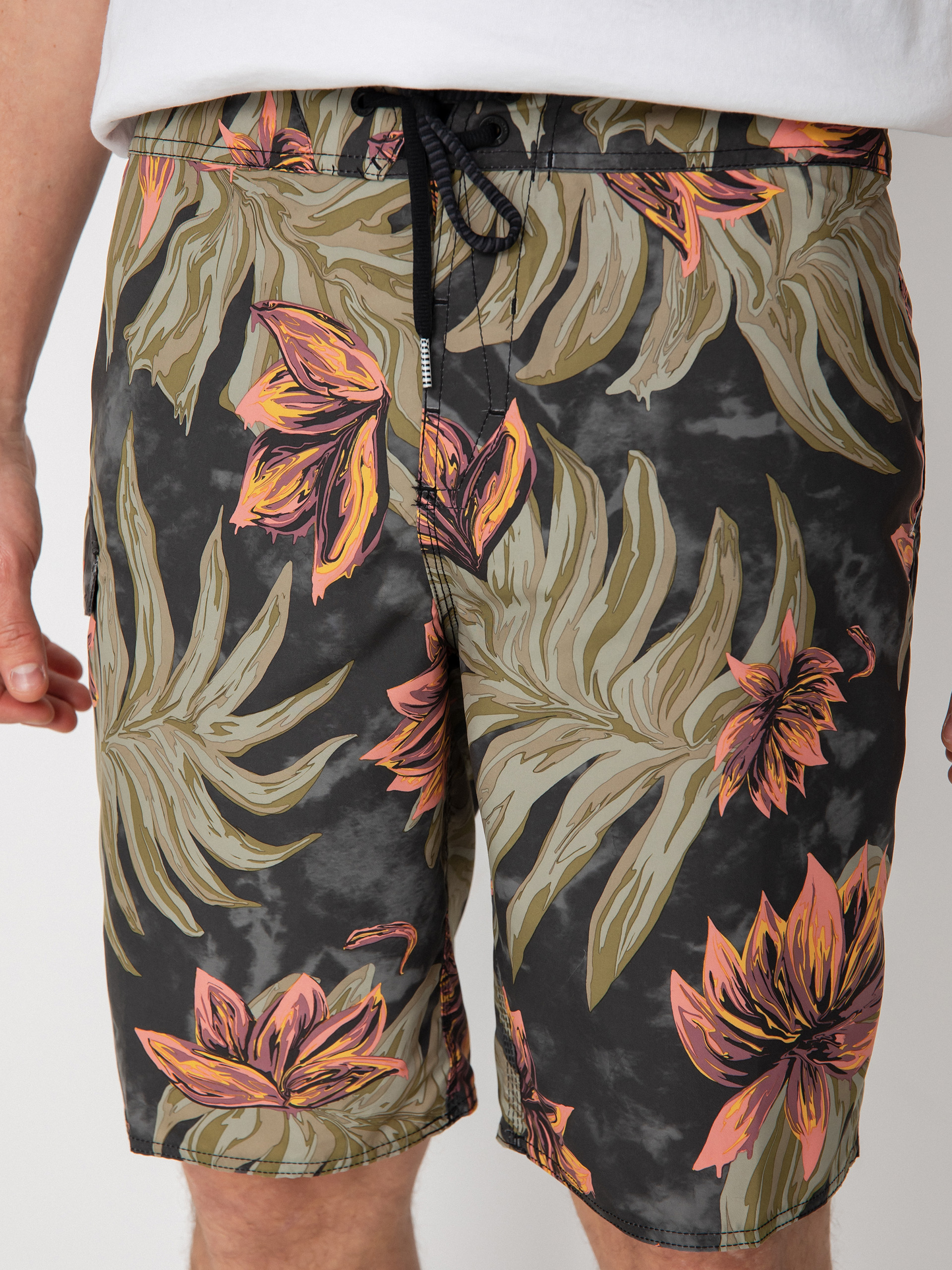 Volcom Mod Polydactal 20 Boardshorts (rinsed black)