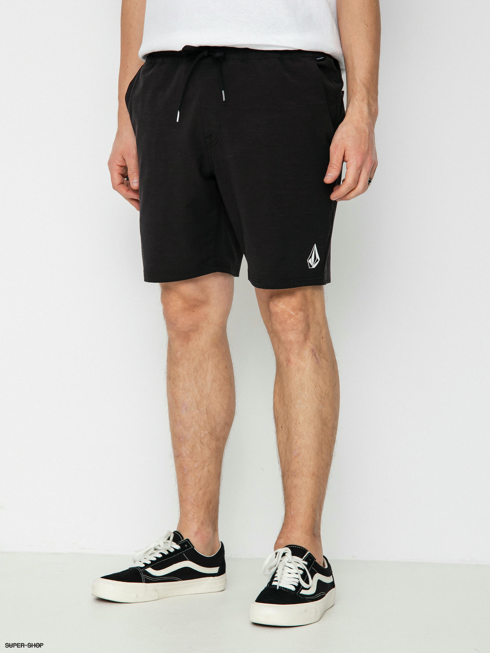 Black volcom clearance shorts