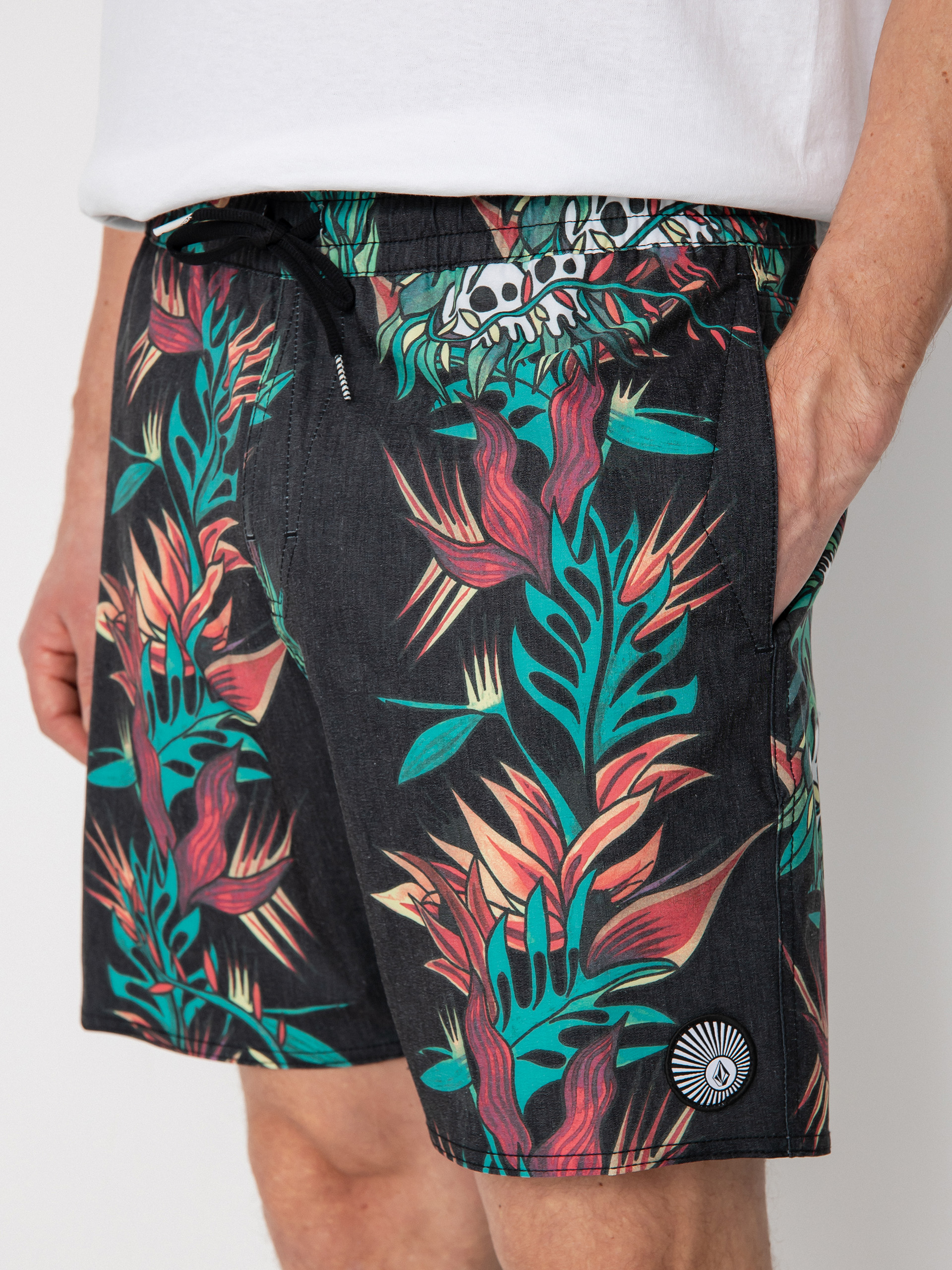 Volcom V Ent Pepper Stoney 17 Shorts (black)